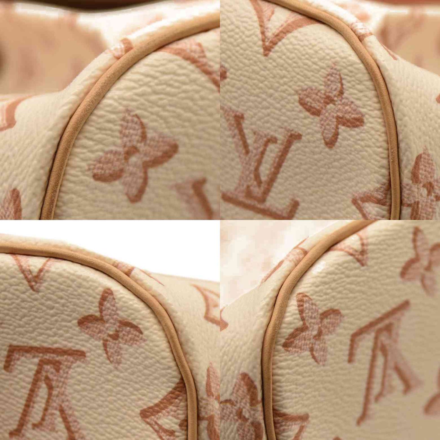 Louis Vuitton  Monogram Fall For You Neverfull MM Beige Clair