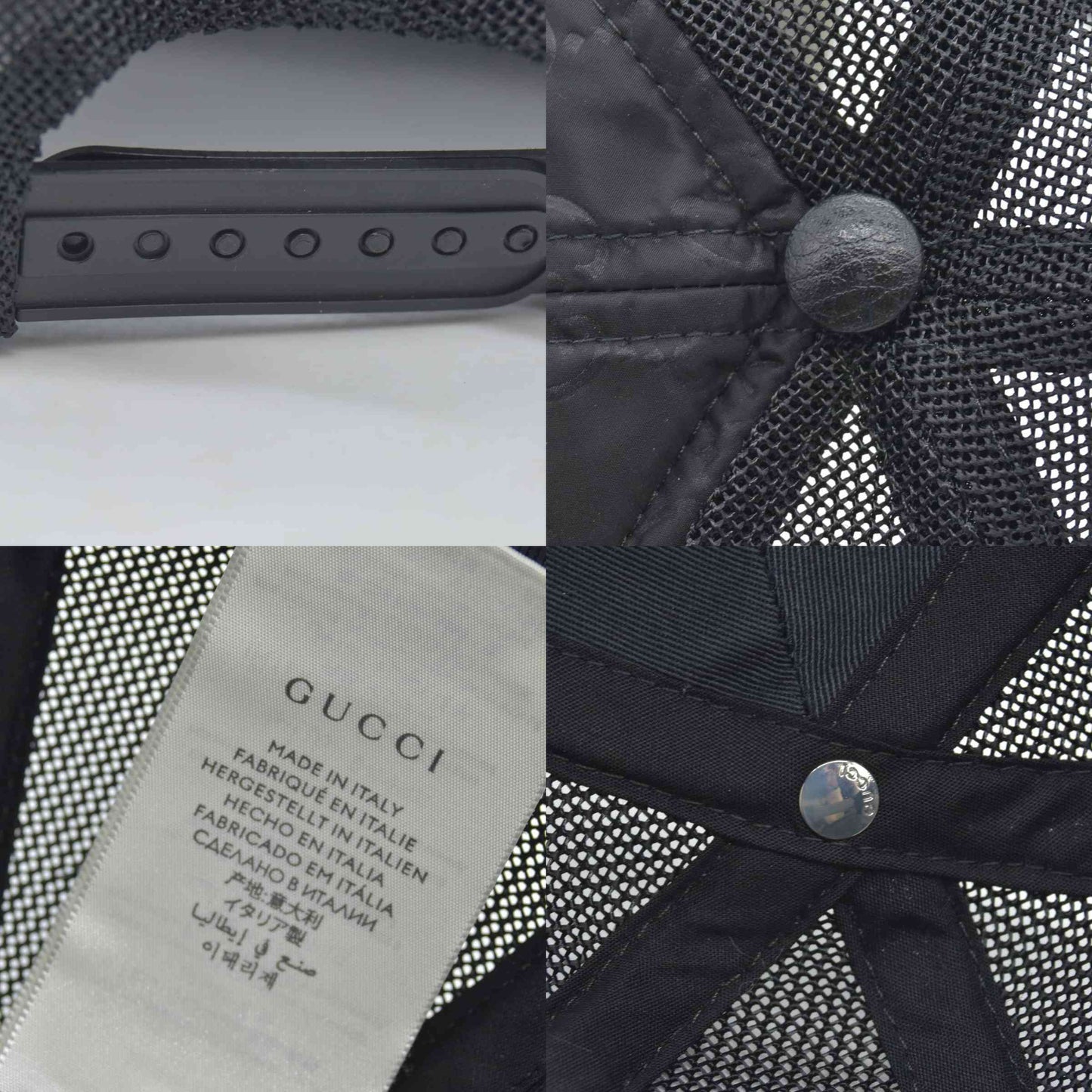 $660 Gucci GG Canvas Baseball Hat CONSIGNMENT