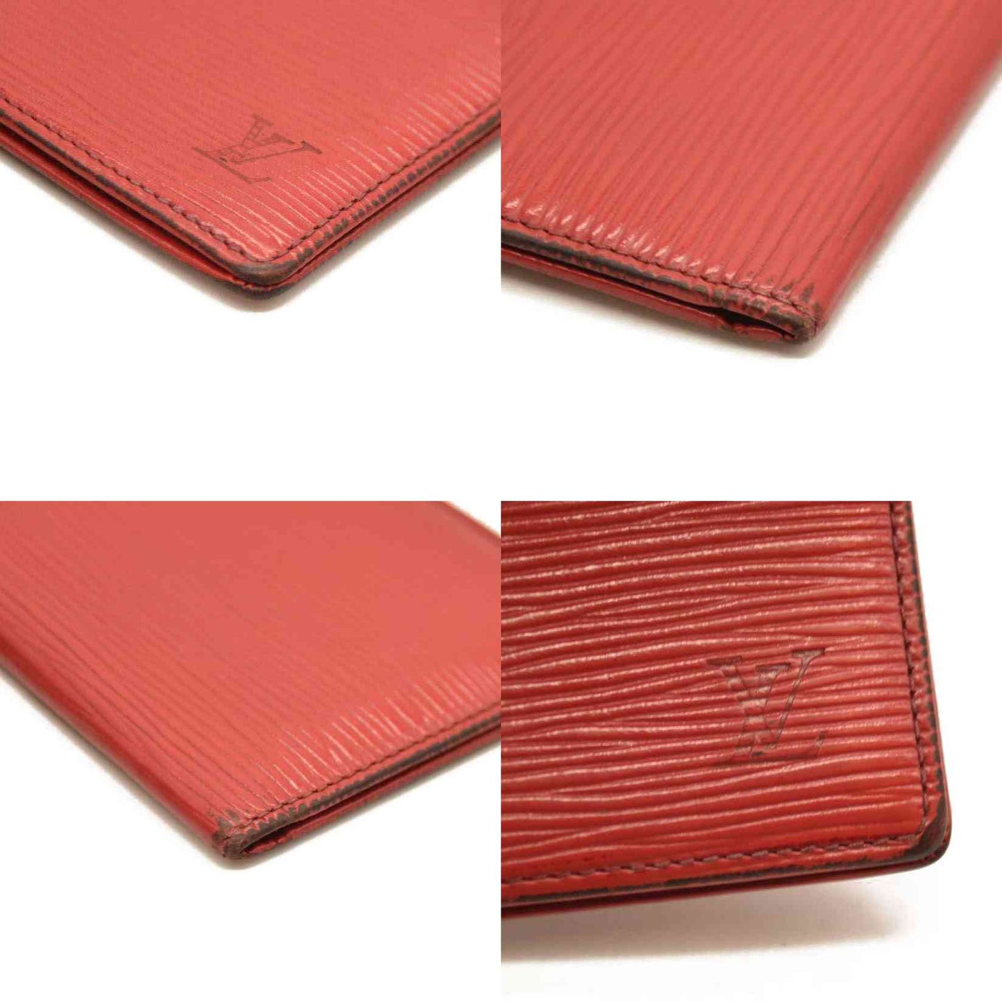 Louis Vuitton  Epi Marco Wallet Castillan Red MI923