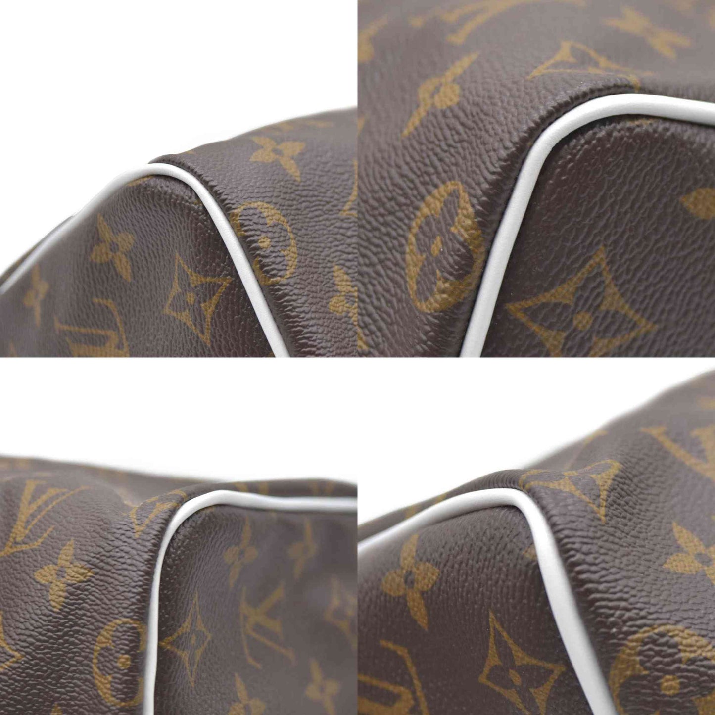 Louis Vuitton  Monogram LV Match Speedy Bandouliere 25 White