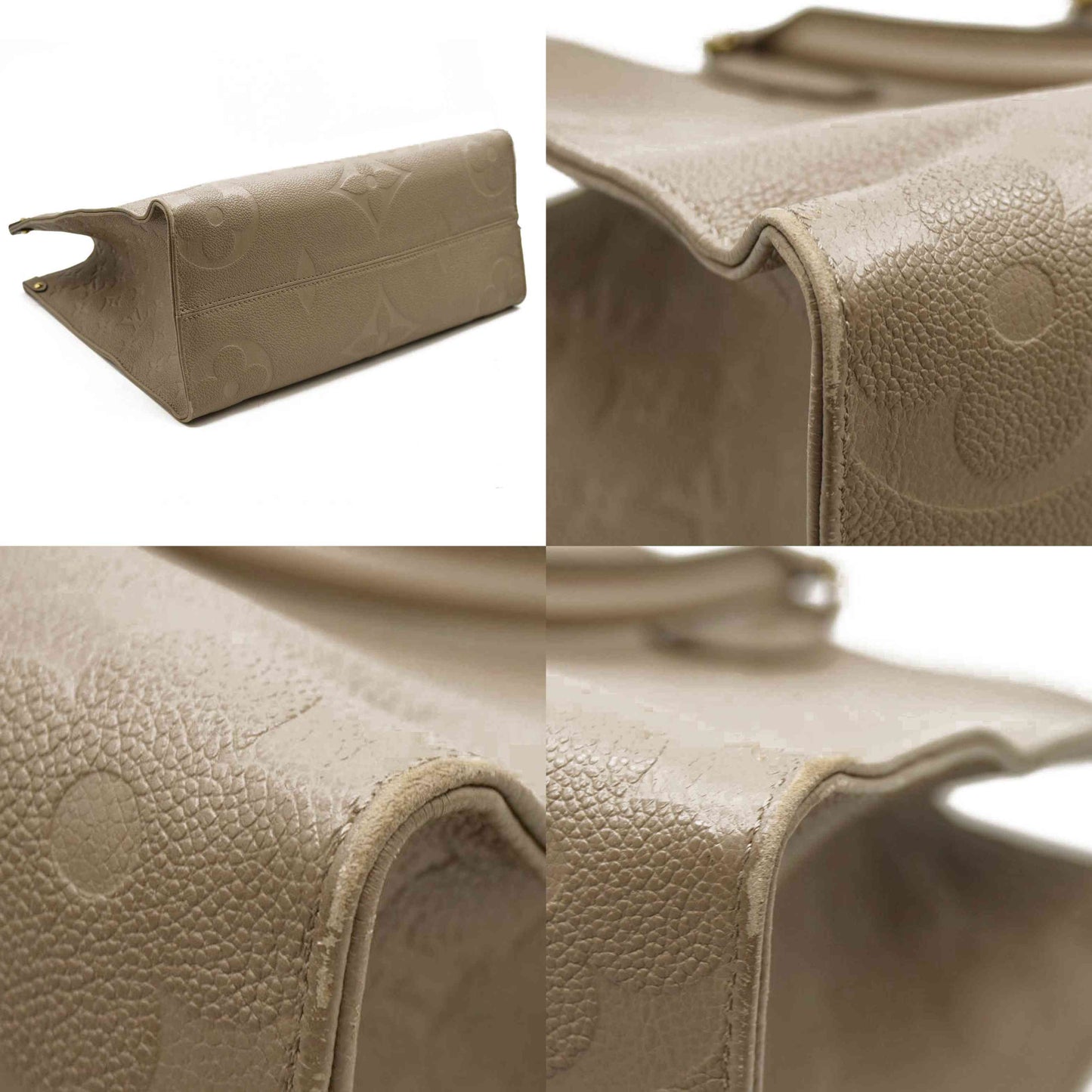 Louis Vuitton  Empreinte Monogram Giant Onthego MM Tourterelle RFID