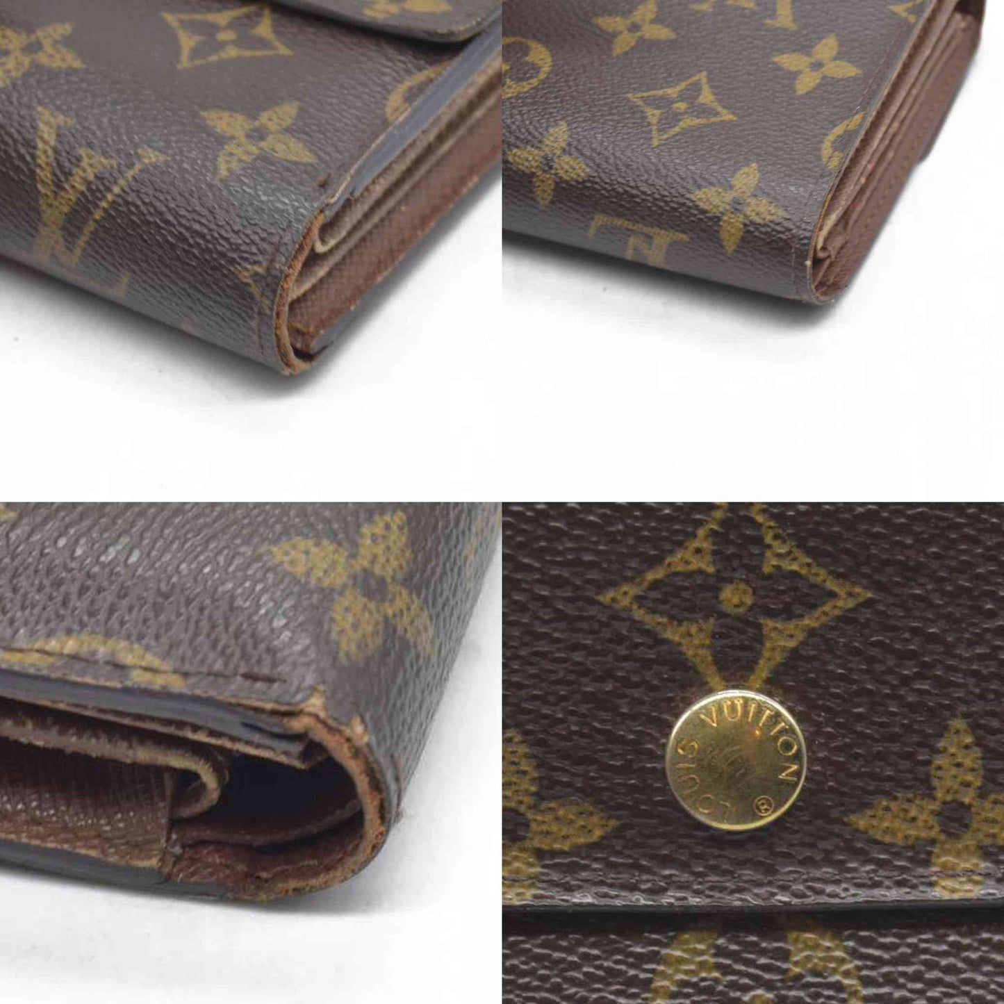 $775 Louis Vuitton Monogram Alexandra Wallet 2009 CA2059