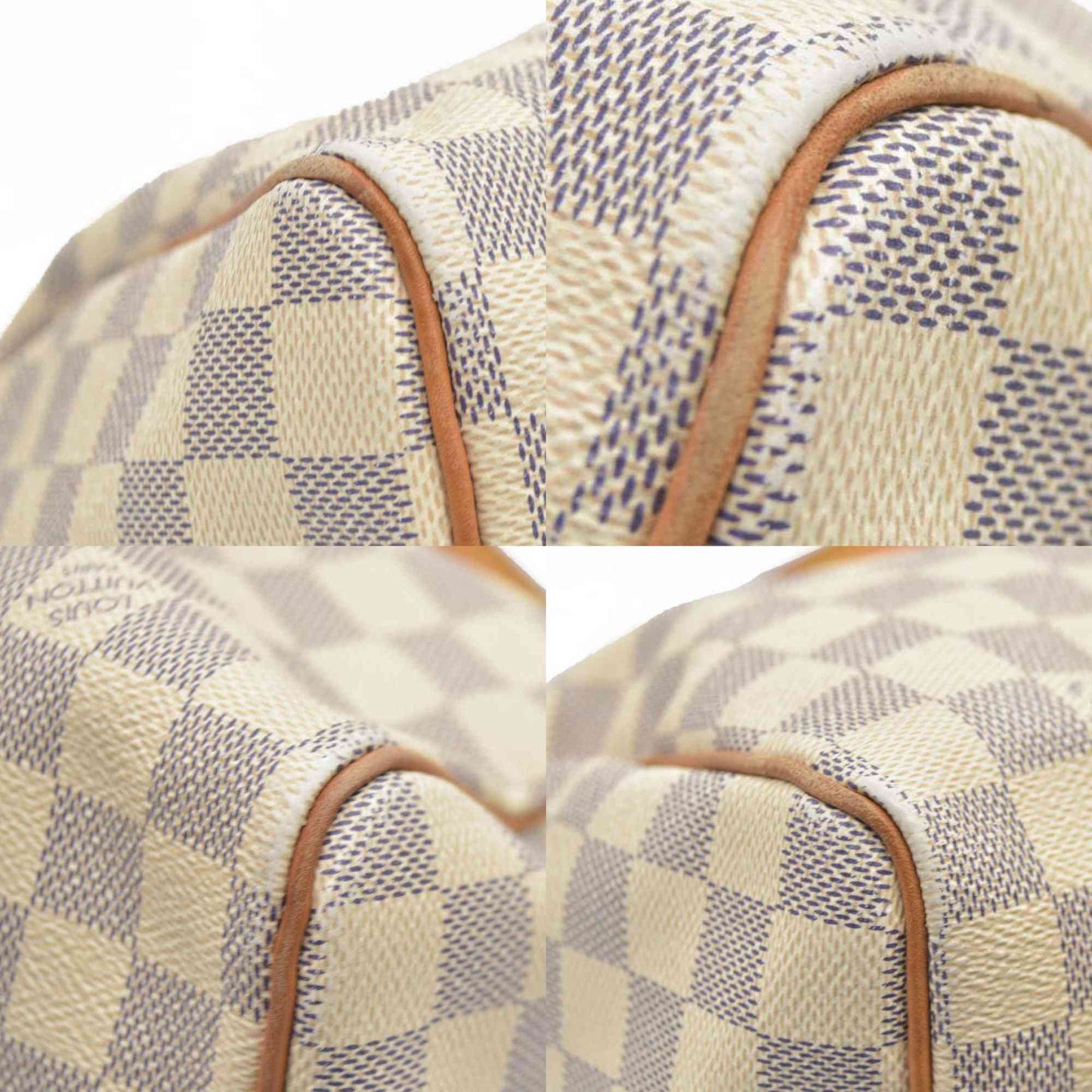 $1940 Louis Vuitton  Damier Azur Speedy Bandouliere 25