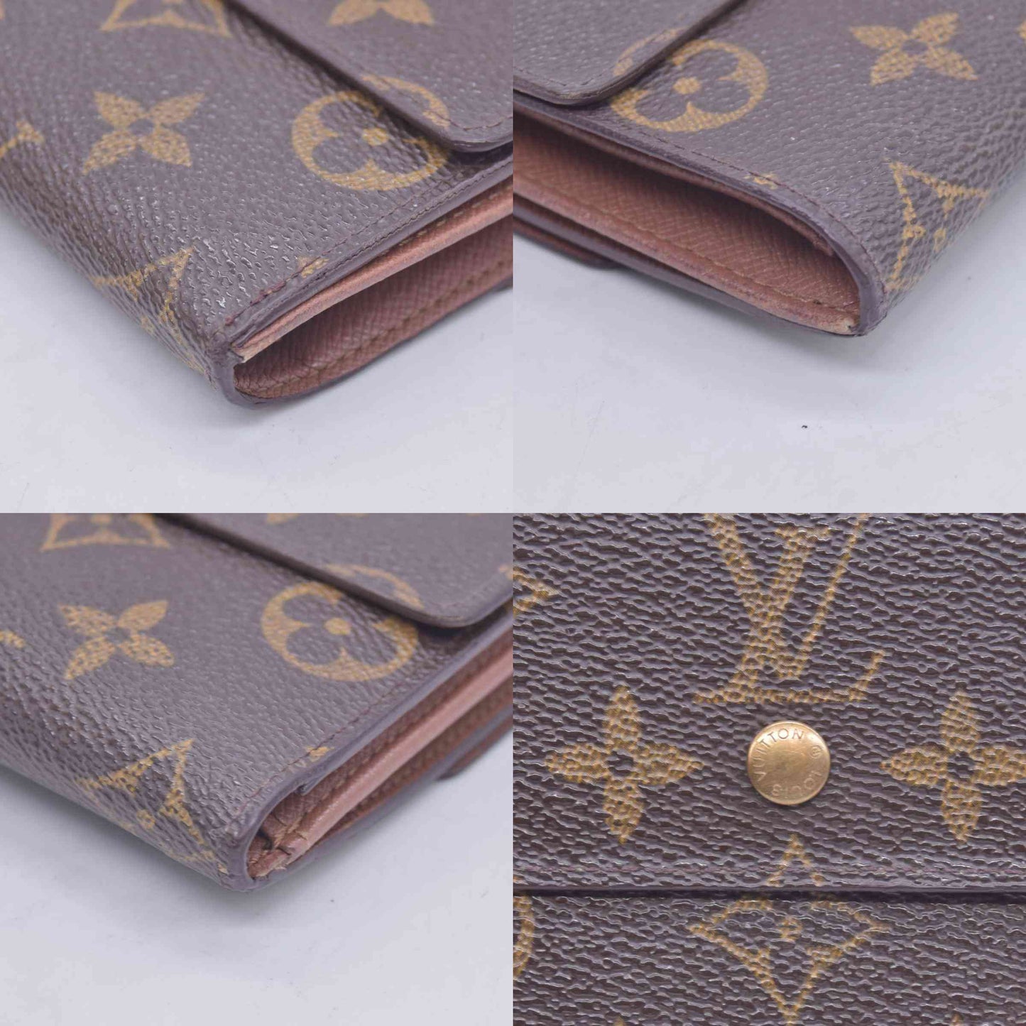 $630 1998 Louis Vuitton Monogram Elise Wallet SP1908 CONSIGNMENT