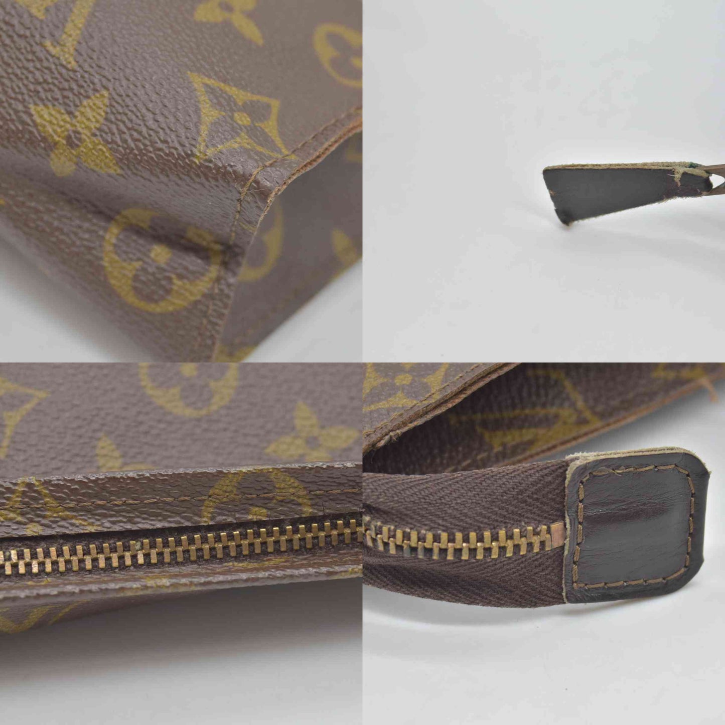 $1120 LOUIS VUITTON Monogram Toiletry 26