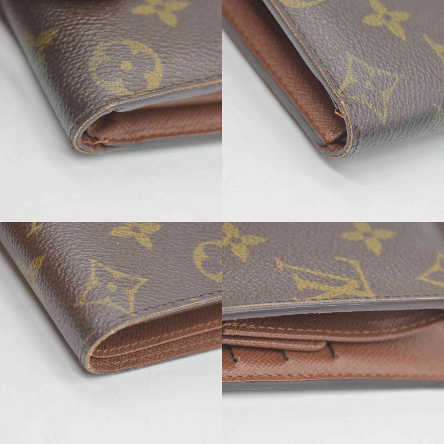 $535 2003 Louis Vuitton monogram Marco bifold wallet CONSIGNMENT CT0093