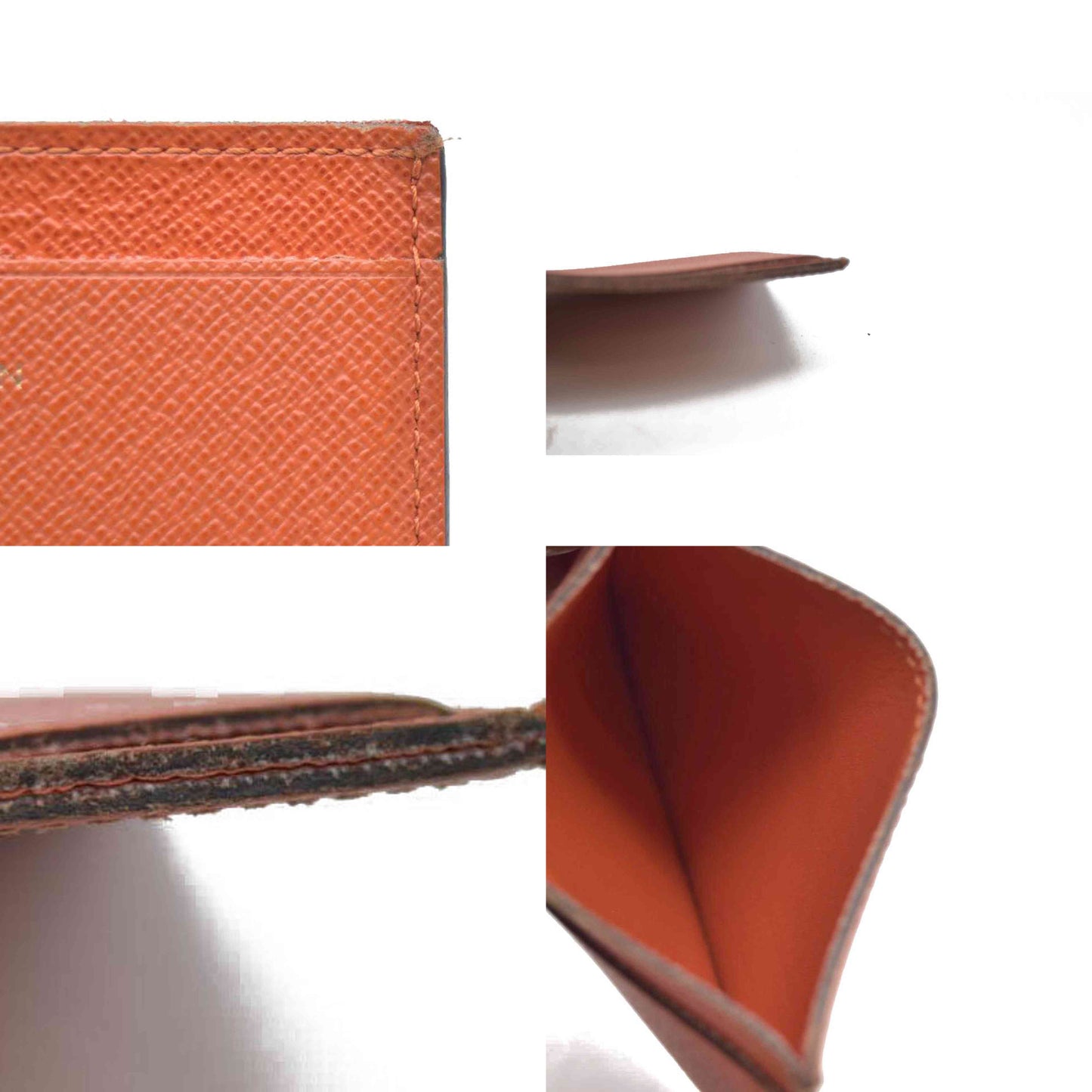 Louis Vuitton  Calfskin Jeanne Wallet Insert Piment