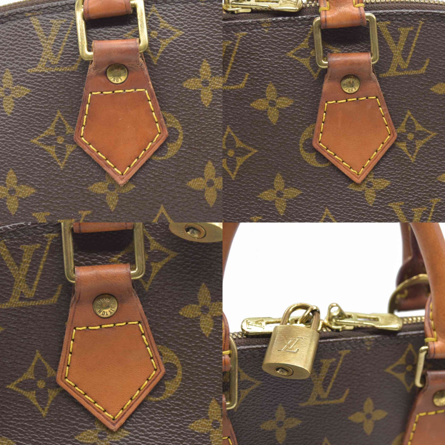 $2090 Louis Vuitton  Monogram Alma PM CONSIGNMENT CA1004 2004