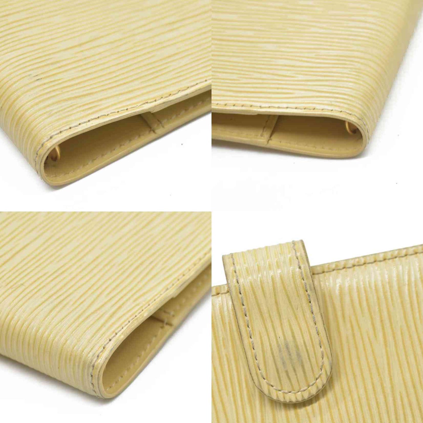 $505 Louis Vuitton Epi Agenda PM Leather Notebook Cover CA0061
