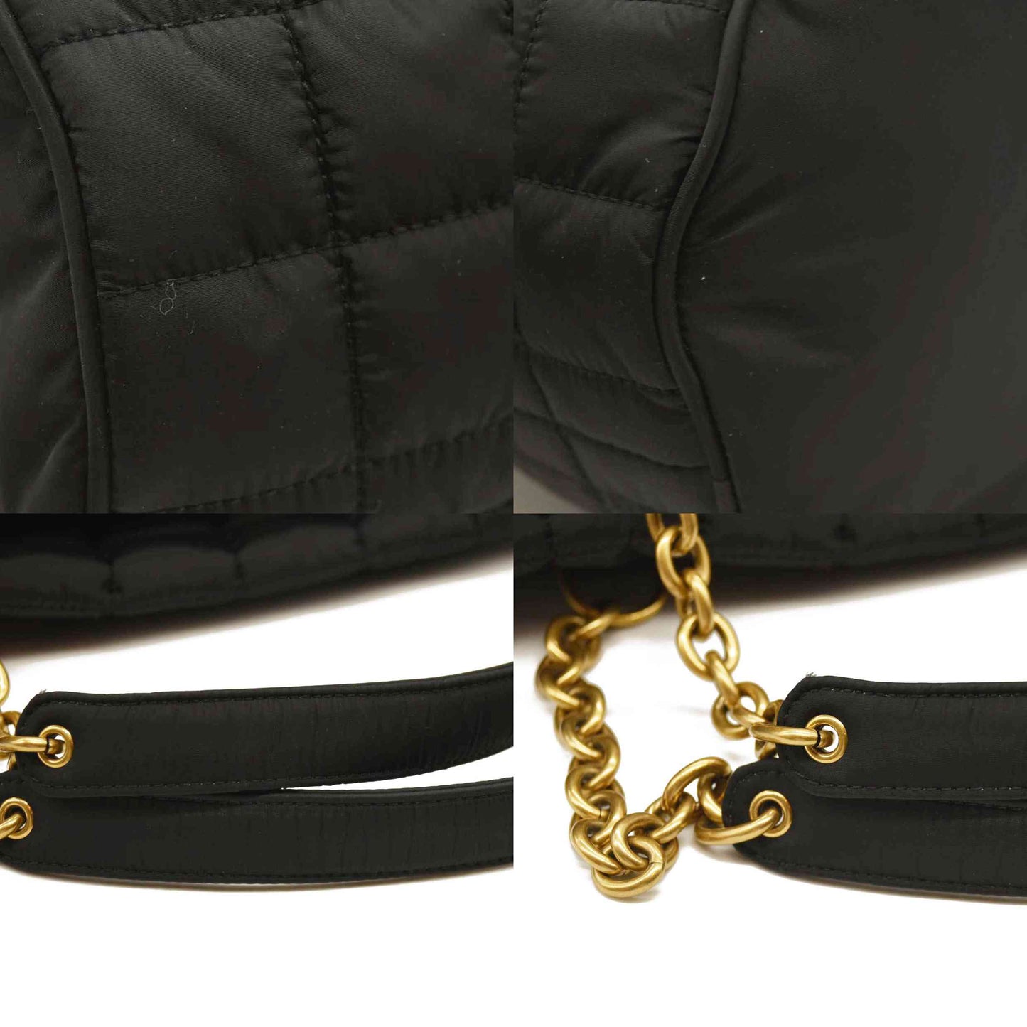 Saint Laurent Gloria Travel YSL Duffel Bag in Quilted Nylon