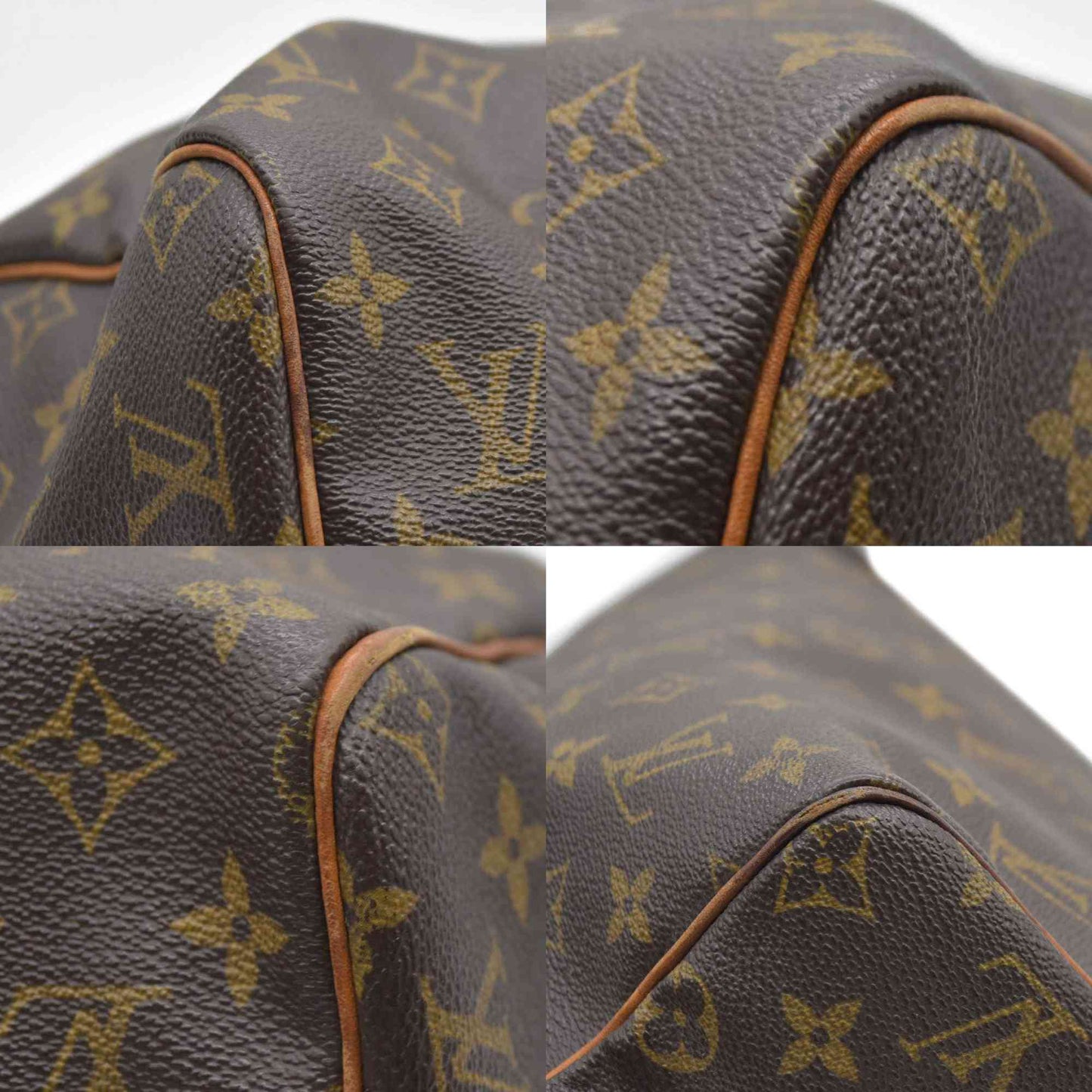 $1700 Louis Vuitton Monogram Speedy 35 TH0034