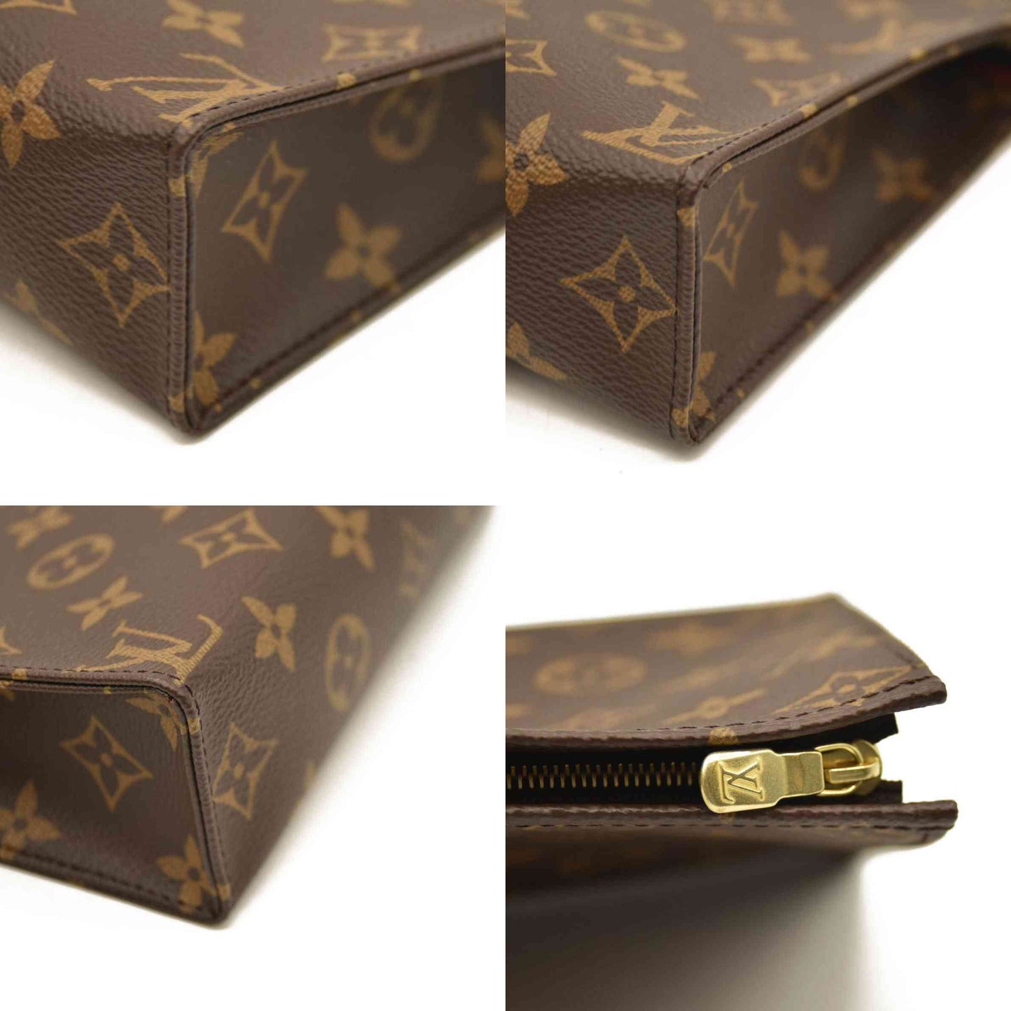 Louis Vuitton  Monogram Toiletry Pouch 19 Red