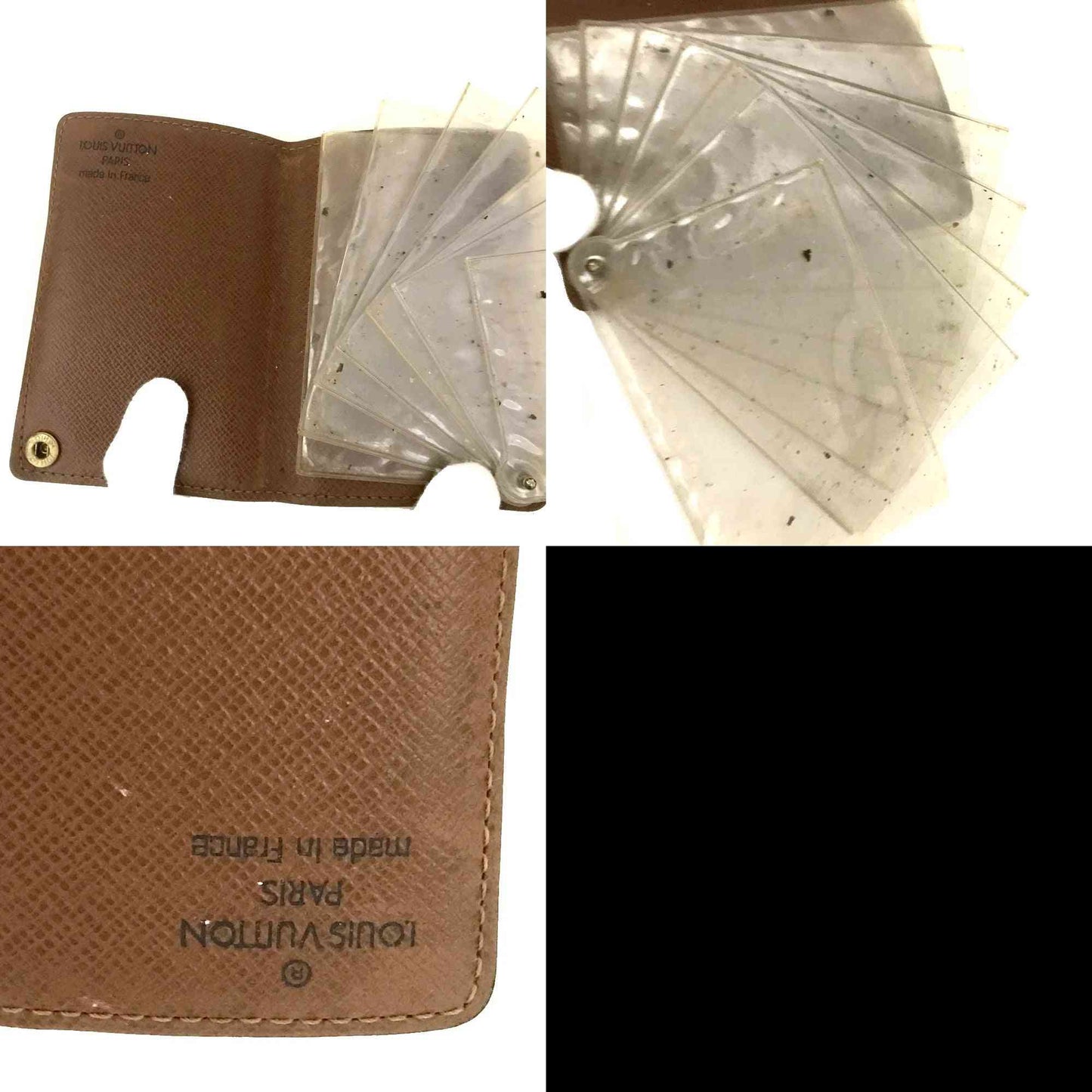Louis Vuitton Monogram Porte Cartes Credit Pression Card Case CT1001