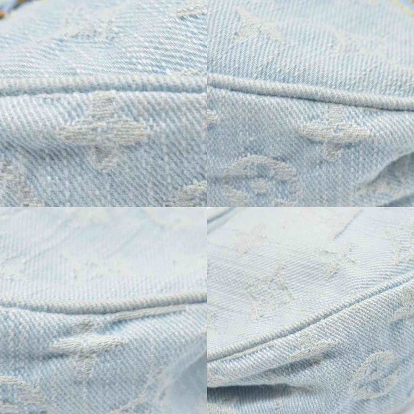 $2490 Louis Vuitton  Monogram Denim Loop Sky Denim