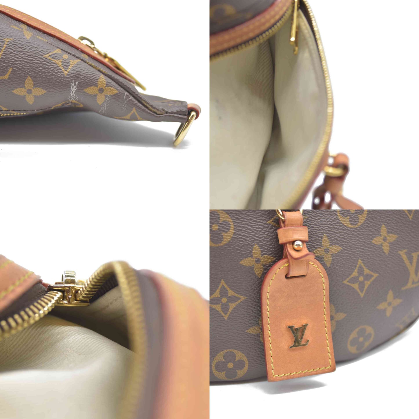 LOUIS VUITTON Monogram High Rise RFID