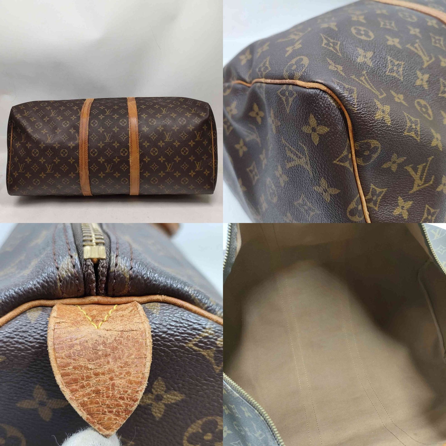 $2170 1982 Louis Vuitton Monogram Keepall 55 MI882