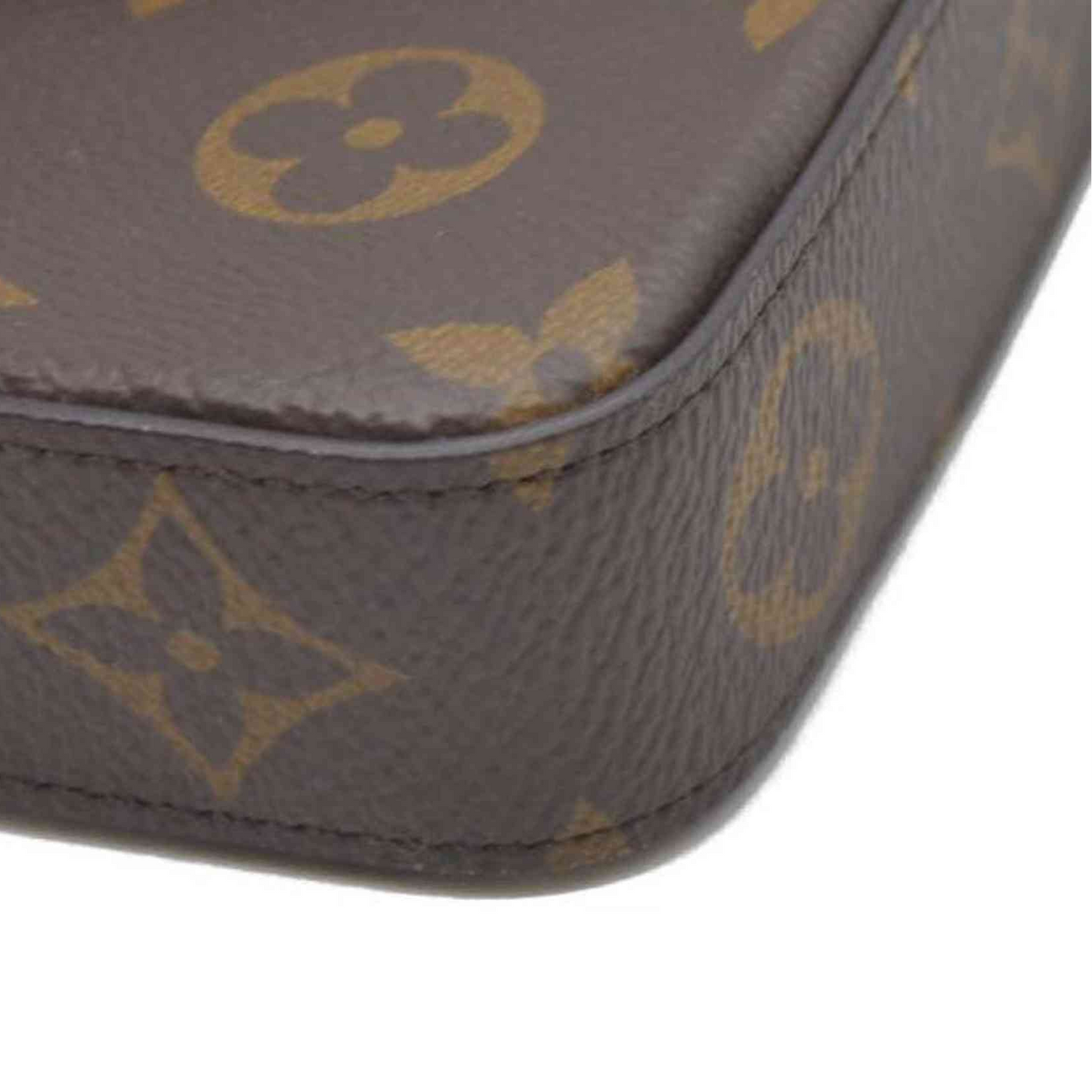 Louis Vuitton  Monogram Pochette Felicie Chain Wallet Fuchsia NM RFID