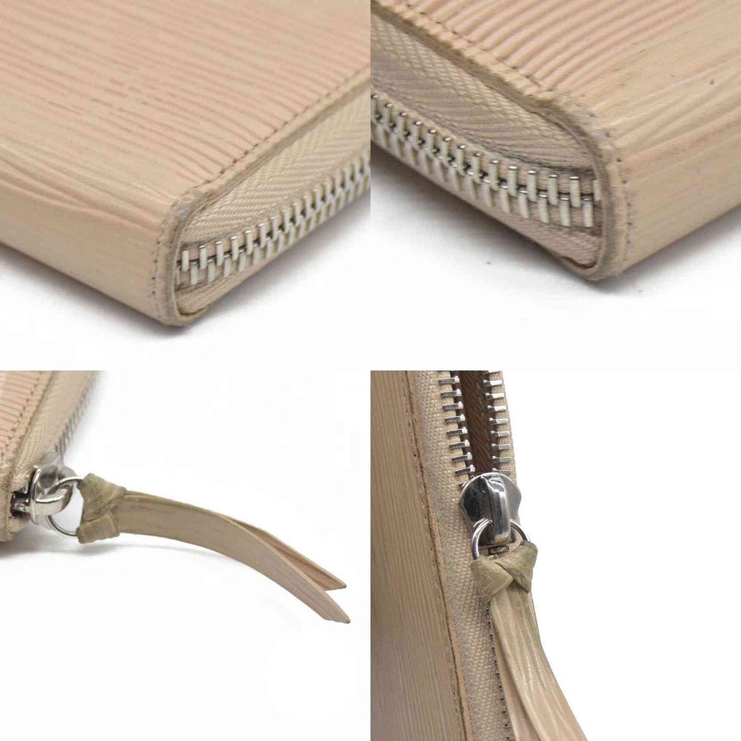 $715 Louis Vuitton  Epi Zippy Wallet Light Pink