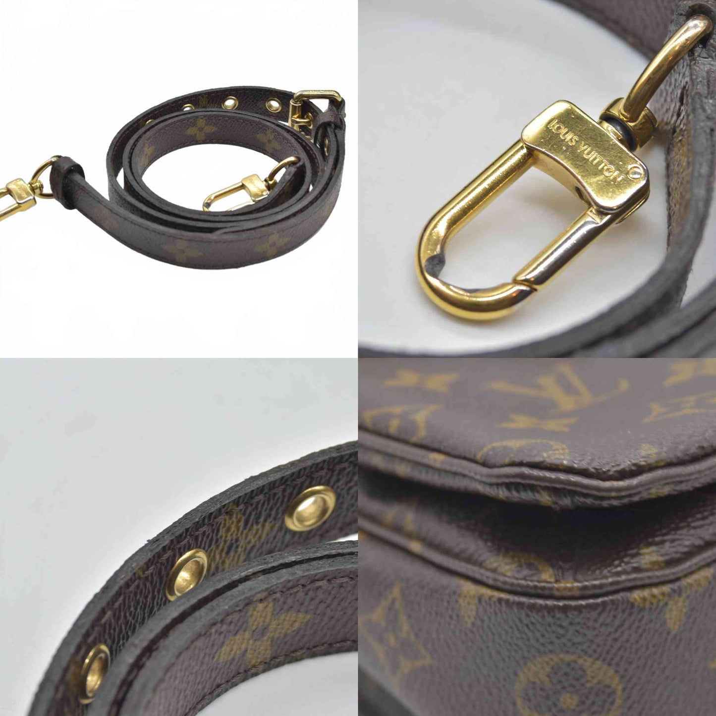 $2750 Louis Vuitton  Monogram Pochette Metis SR1137