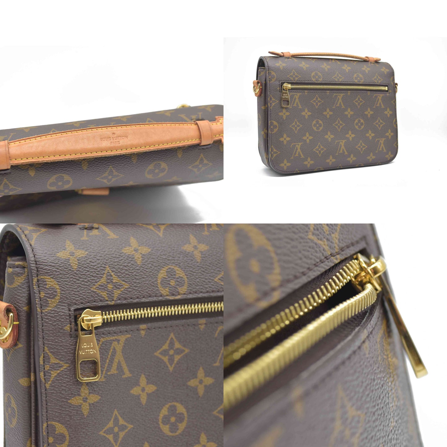 Louis Vuitton  Monogram Pochette Metis RFID Consignment