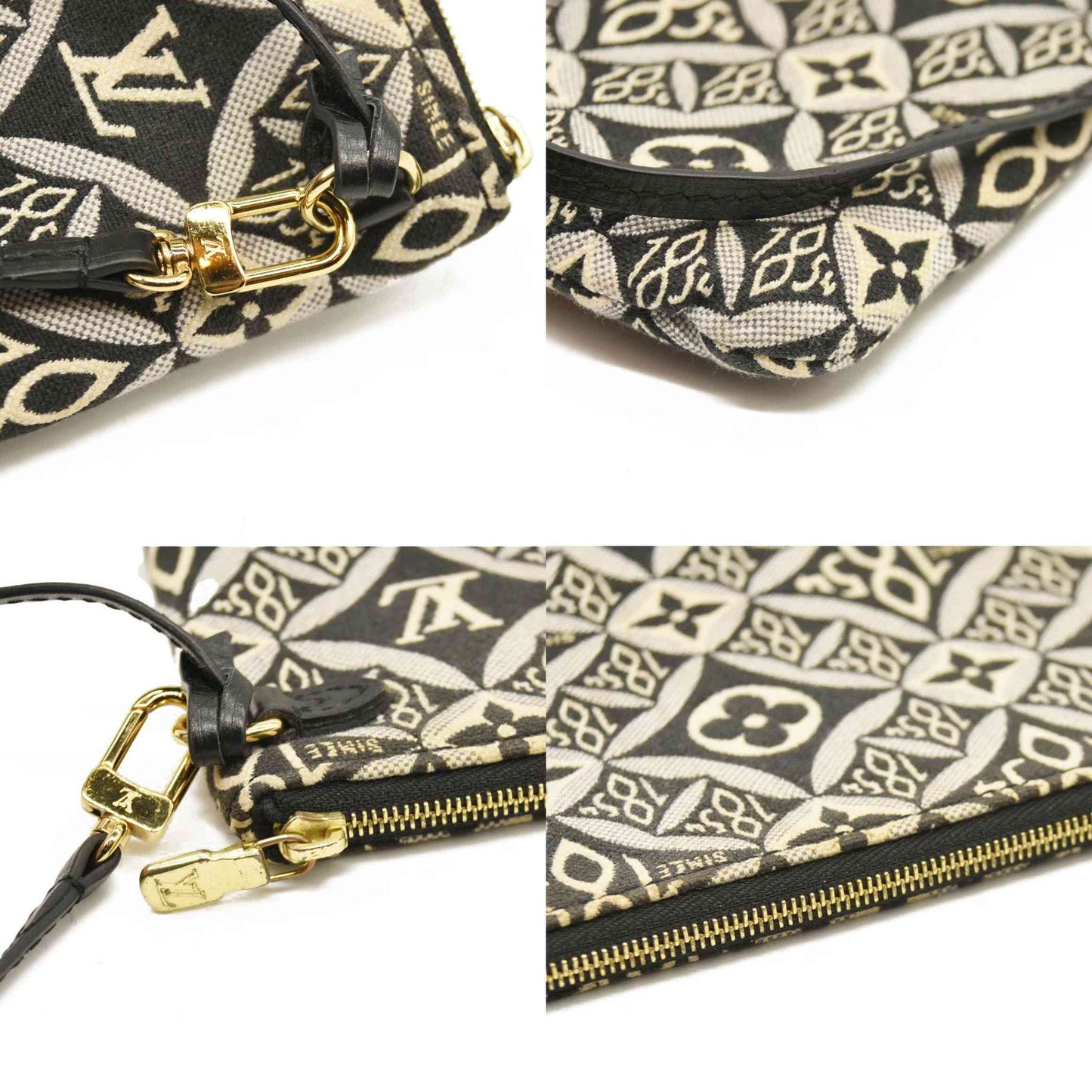 AUCTION $2170 Louis Vuitton  Jacquard Since 1854 Neverfull MM GM Pochette