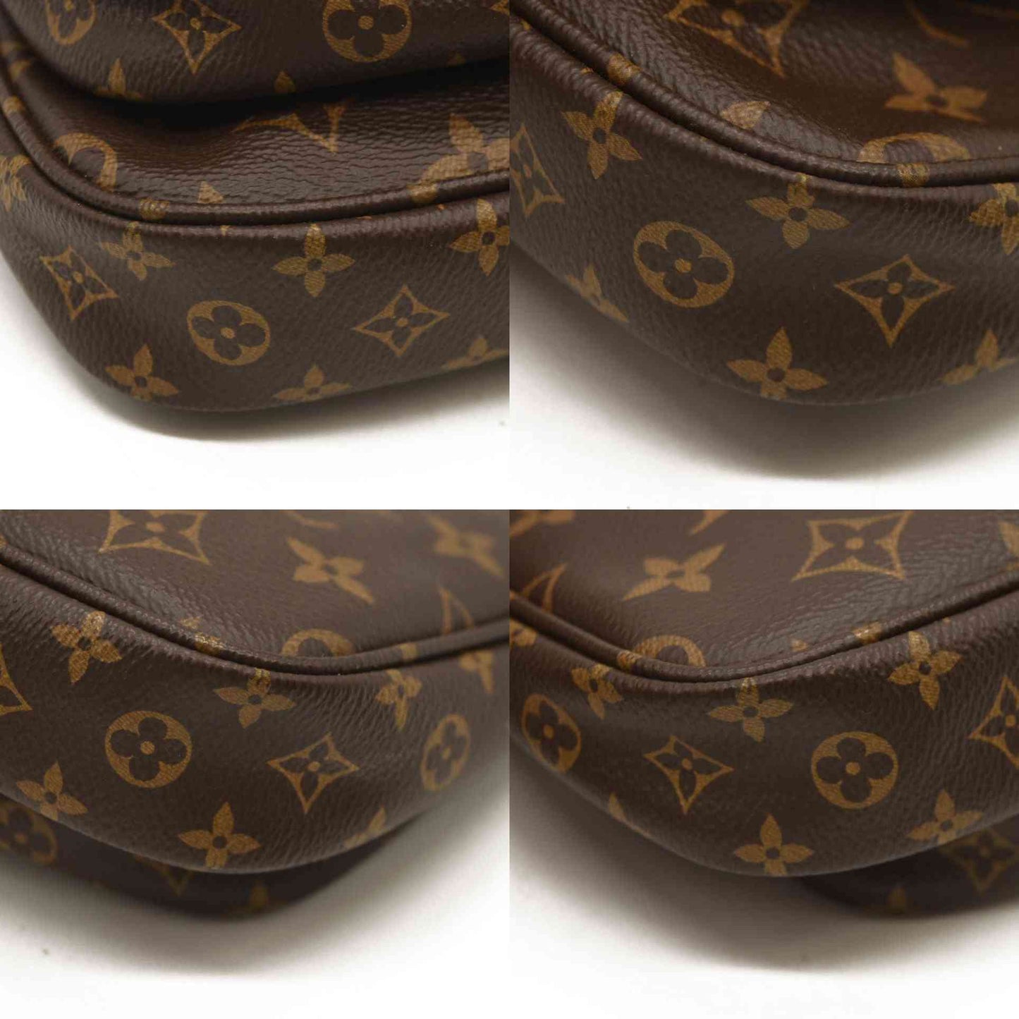 LOUIS VUITTON  Monogram Multi Pochette Accessories Rose Clair