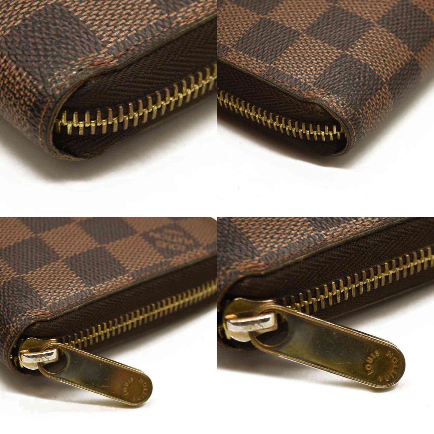 Louis Vuitton  Damier Ebene Zippy Wallet CA0120