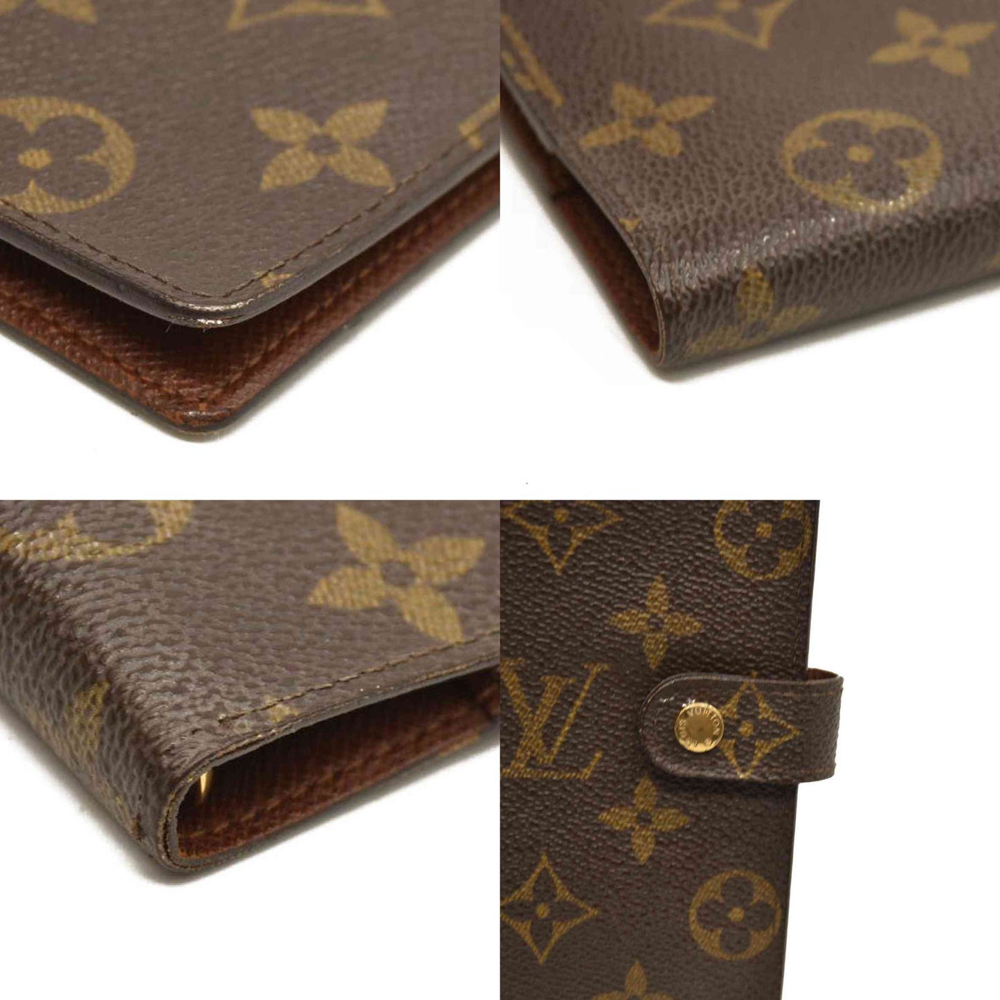 Louis Vuitton  Monogram Small Ring Agenda Cover CA1011
