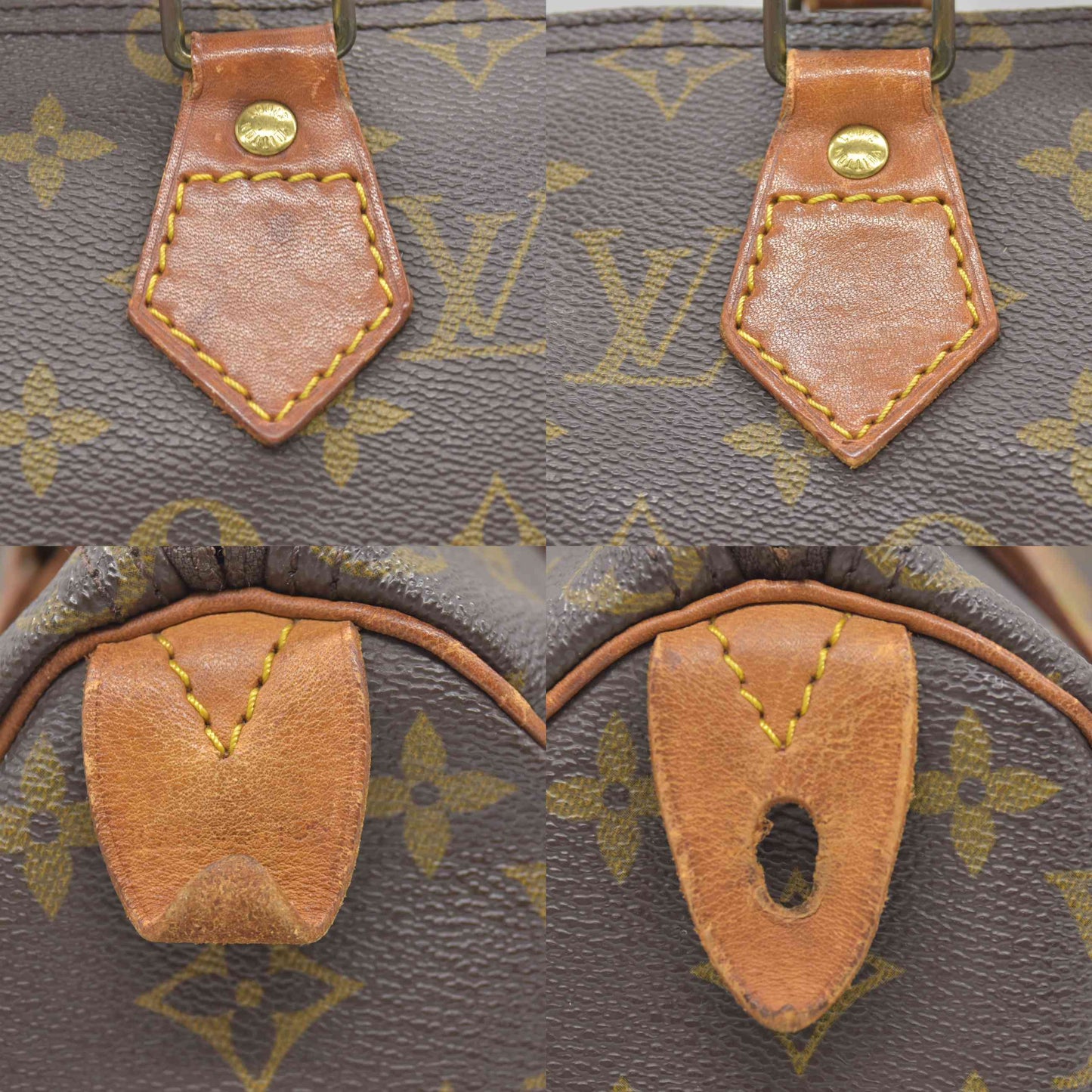$1490 1991 Louis Vuitton Monogram Speedy 25 MI0911