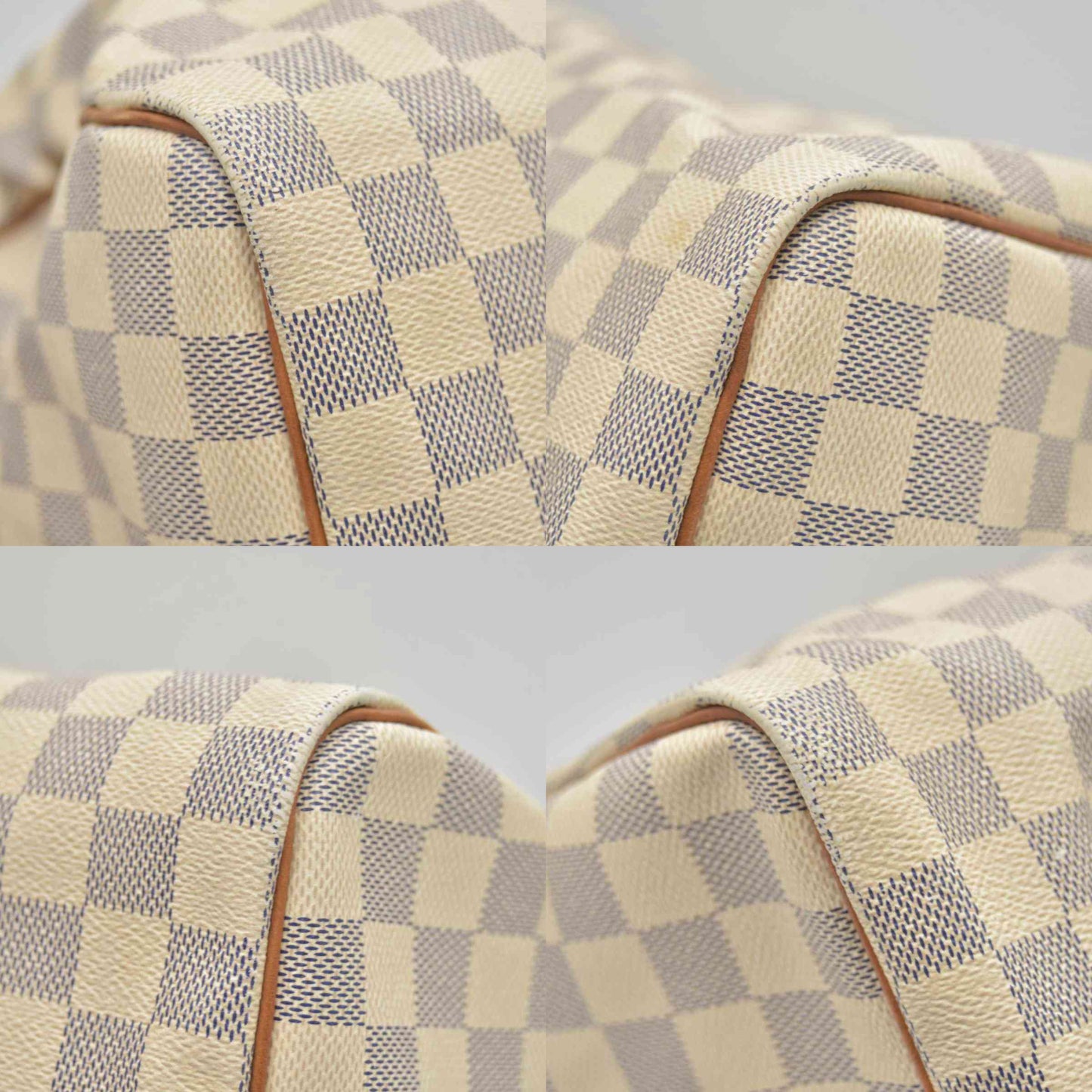 $1630 2012 Louis Vuitton Damier Azur Speedy 30 BA1192 CONSIGNMENT