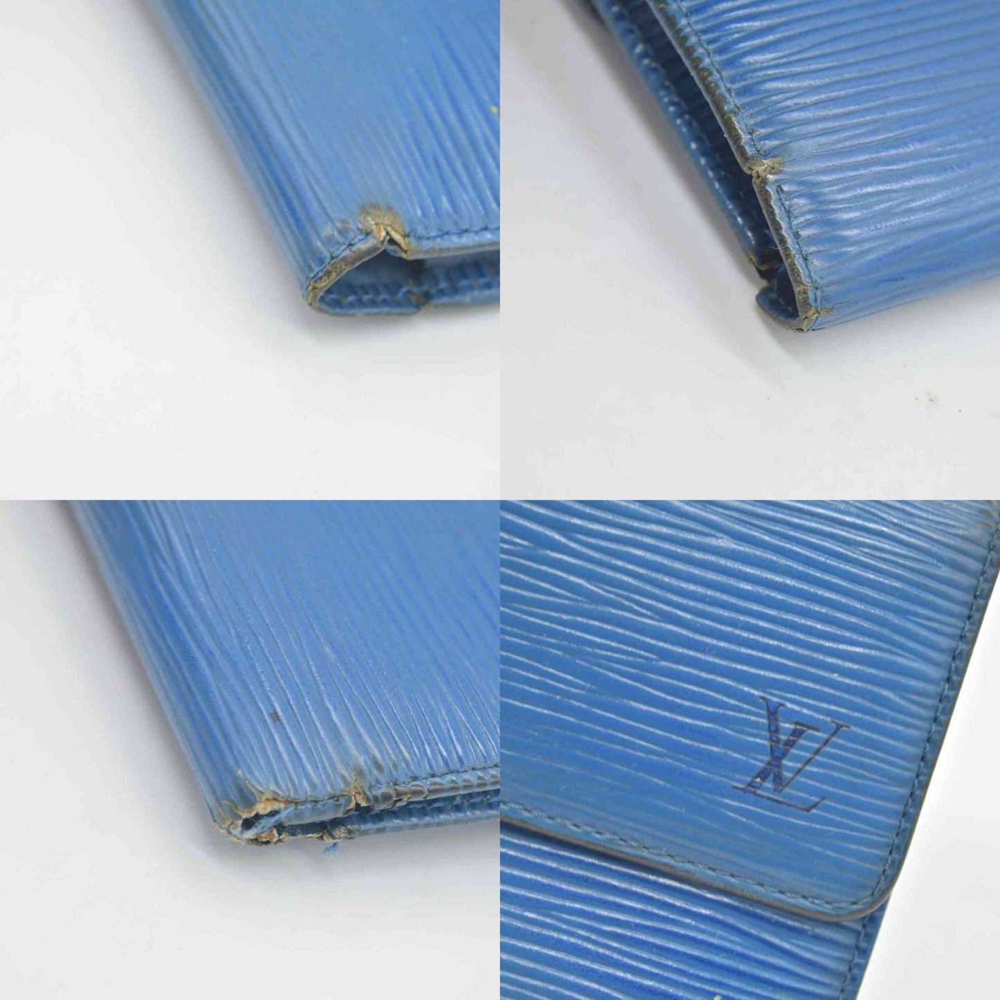 $805 1995 Louis Vuitton Epi Porte Tresor International Wallet CONSIGNMENT CA0915