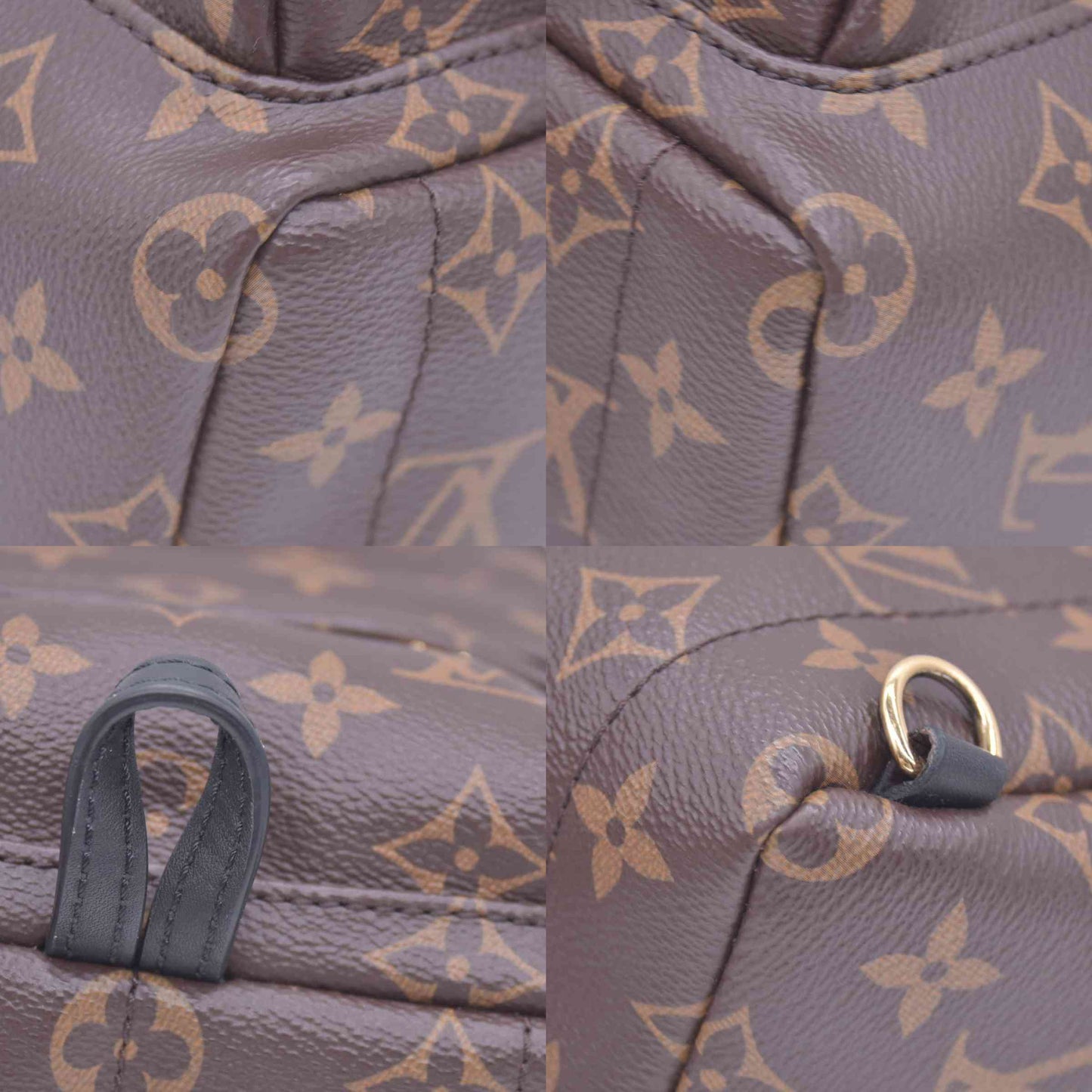 $2770 RFID Louis Vuitton Monogram Palm Springs Mini