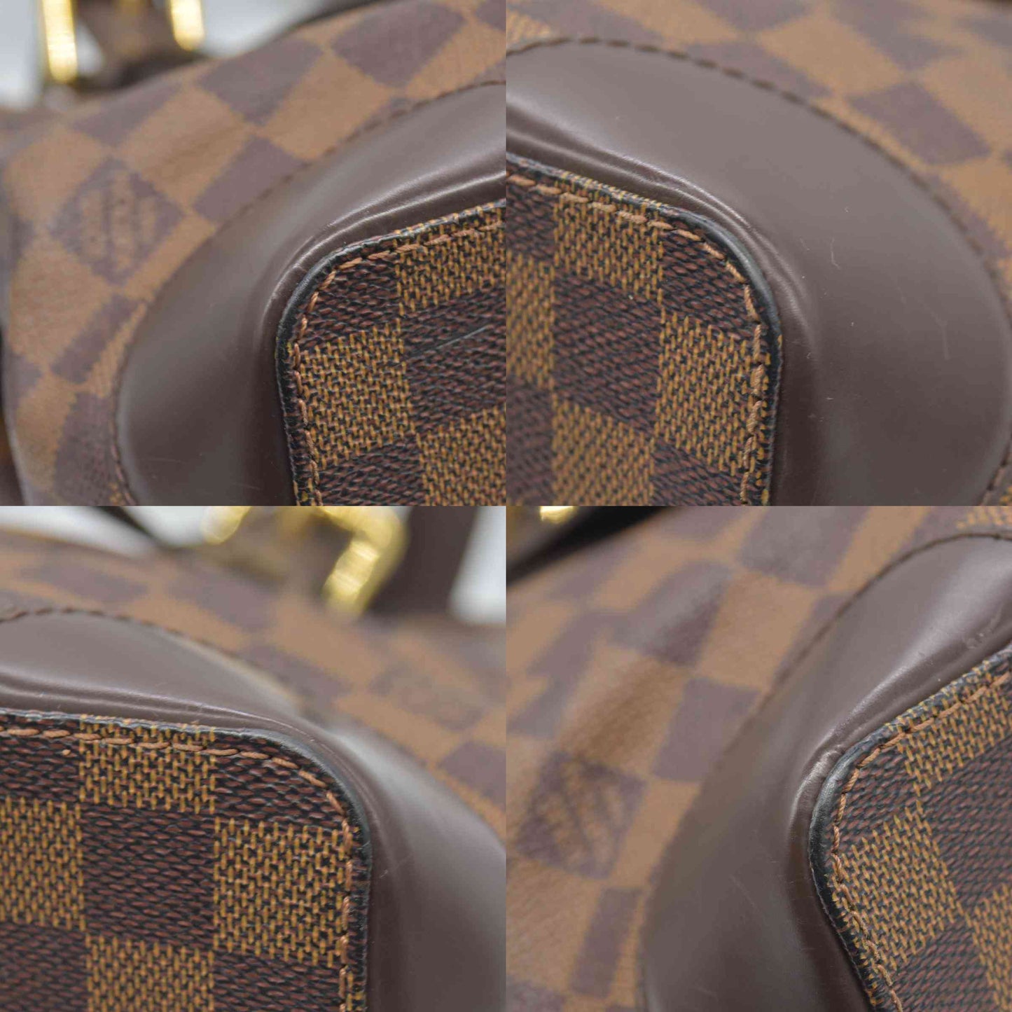 $1880 Louis Vuitton Damier Ebene Hampstead MM CONSIGNMENT