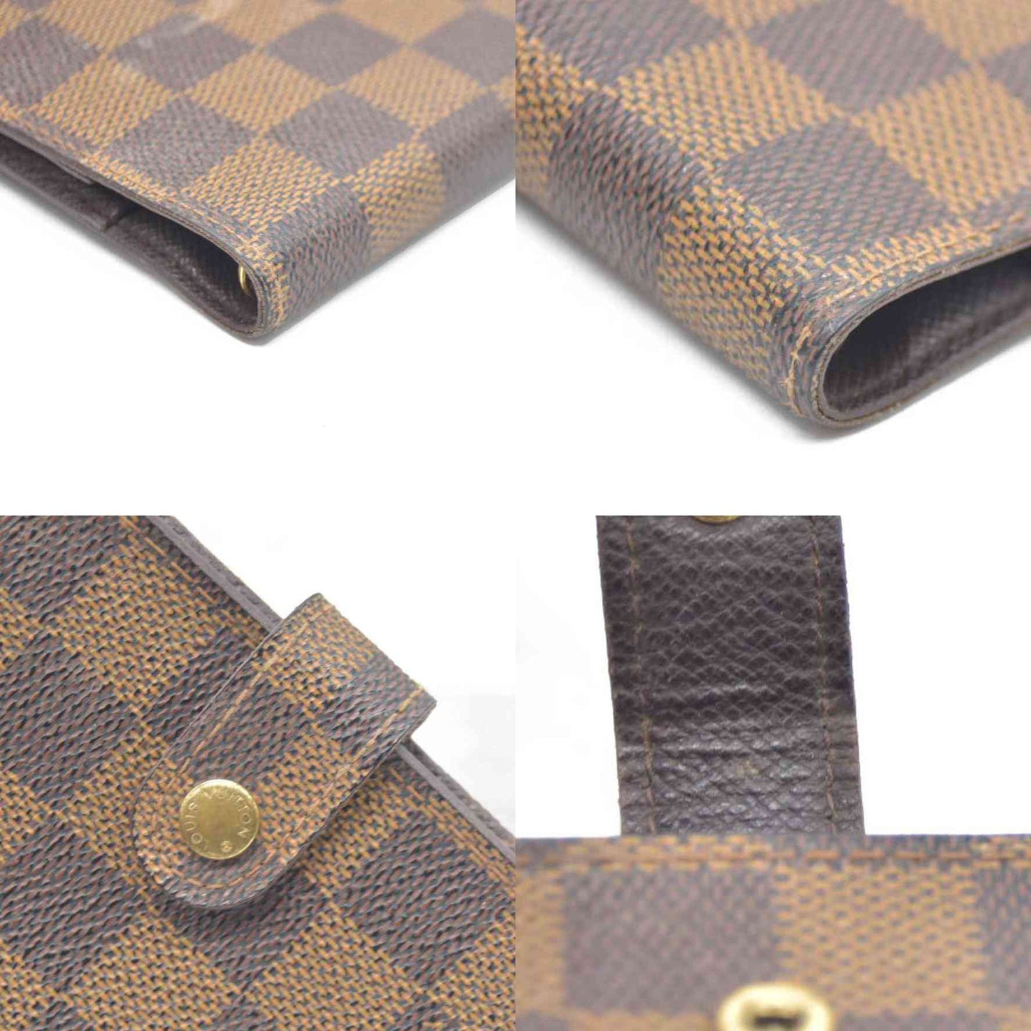 Louis Vuitton Damier Agenda PM Notebook Cover Brown CA0979