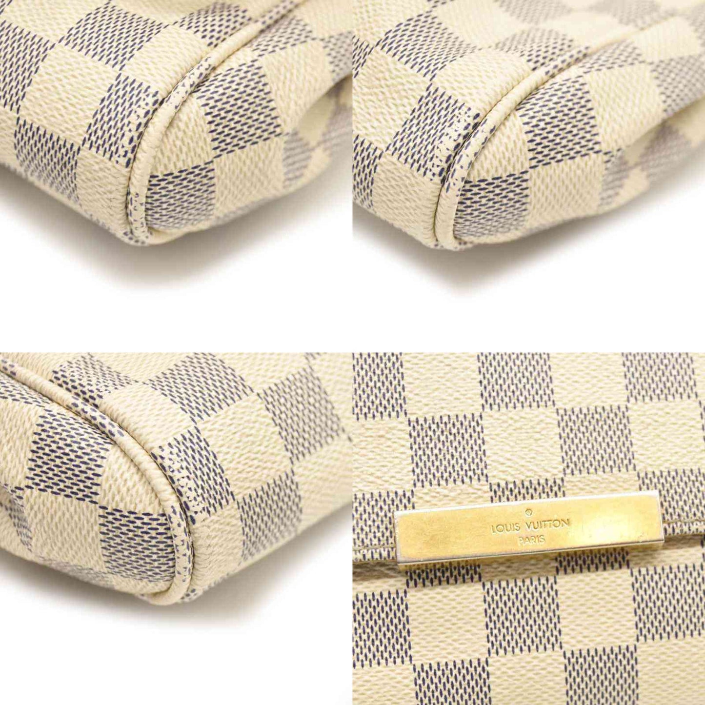 LOUIS VUITTON Damier Azur Favorite MM DU2174