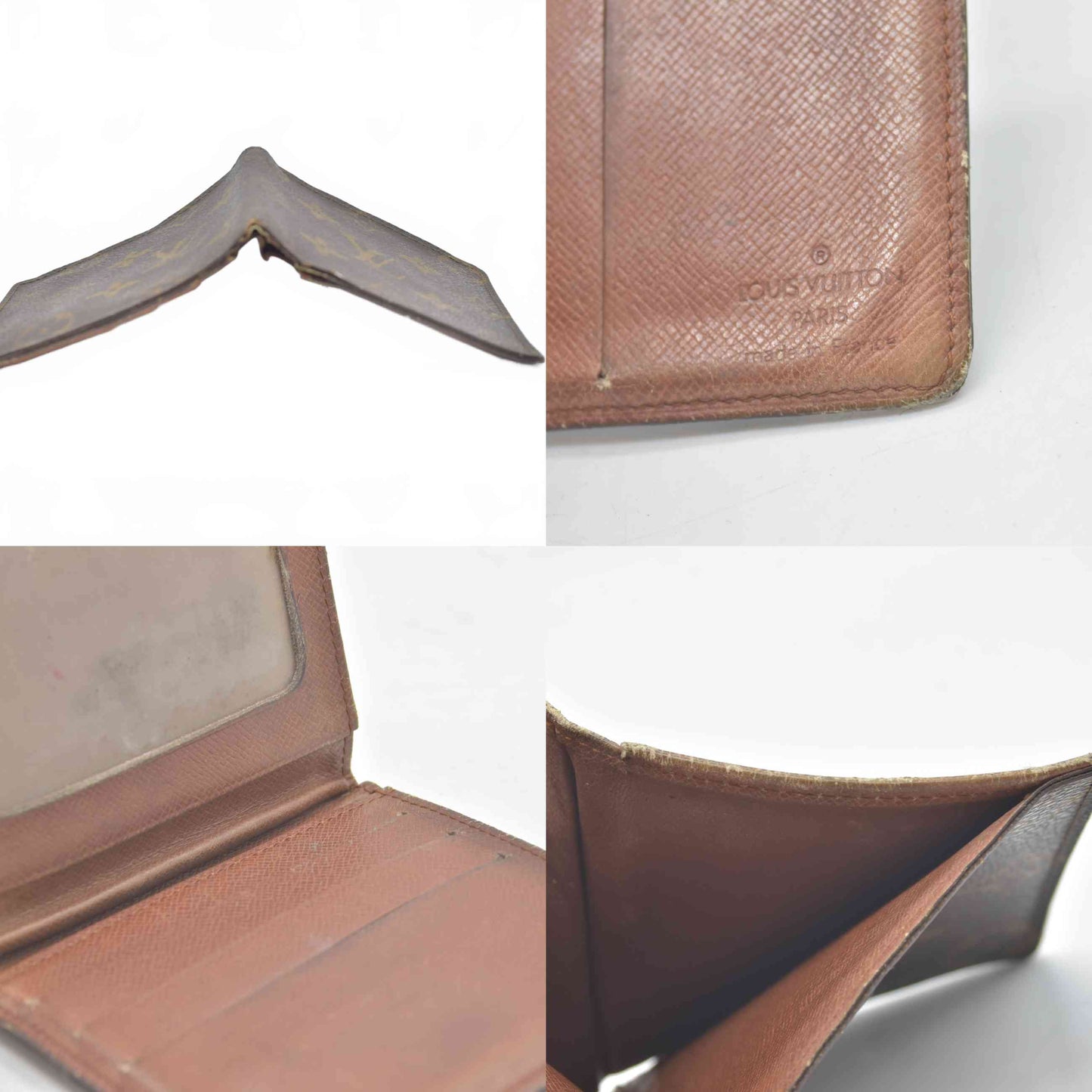 $515 1991 Louis Vuitton Monogram Marco Wallet AN1911