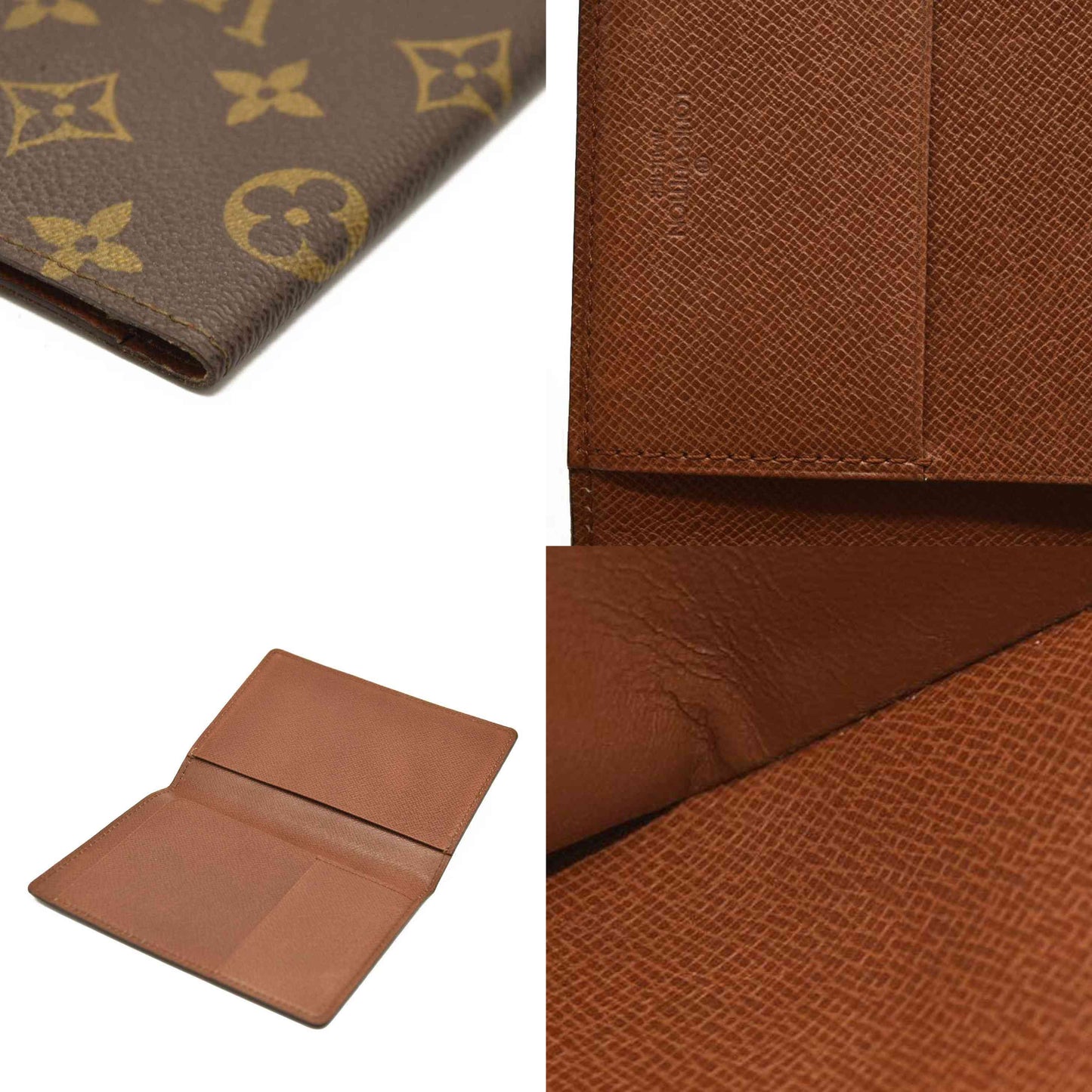 Louis Vuitton  Monogram Passport Cover 8905FA