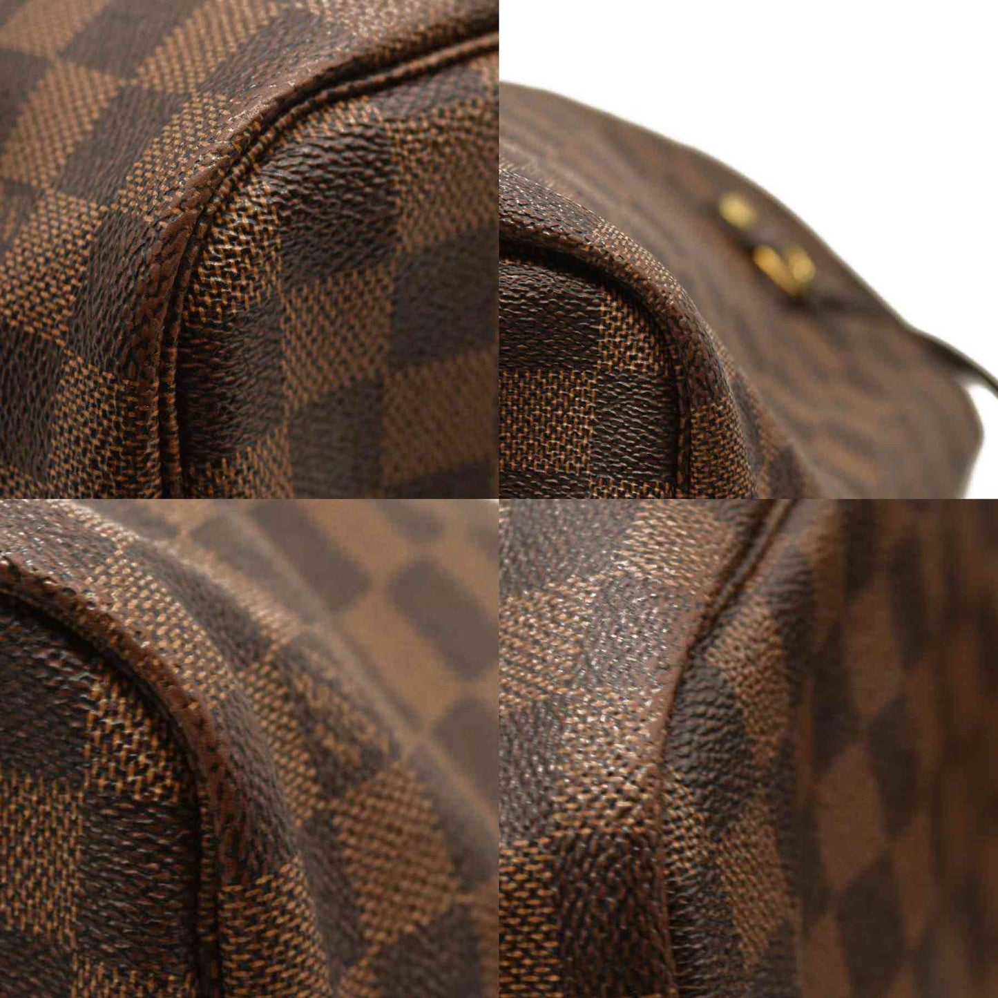 Louis Vuitton  Damier Ebene Neo Neverfull MM Rose Ballerine AR41