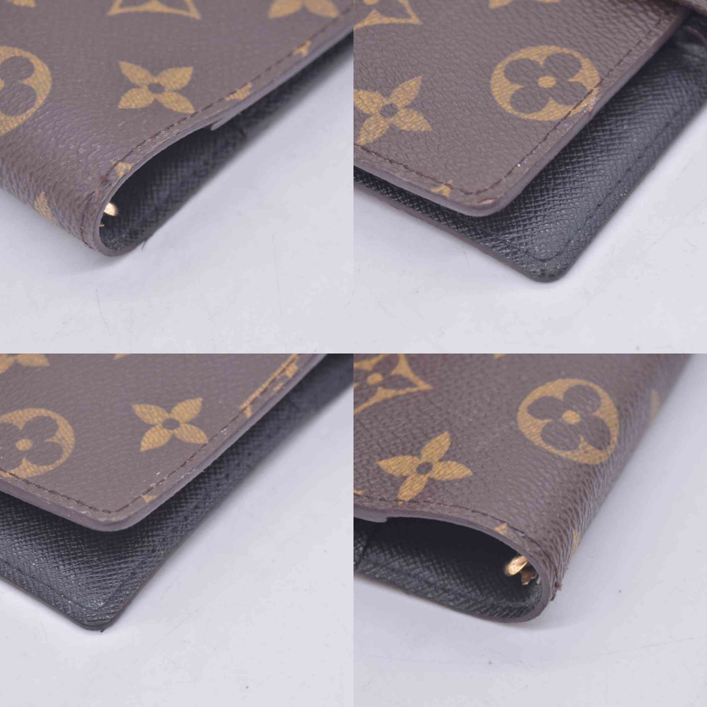 $650 2005 LOUIS VUITTON Monogram Agenda Koala PM Silver CA0065