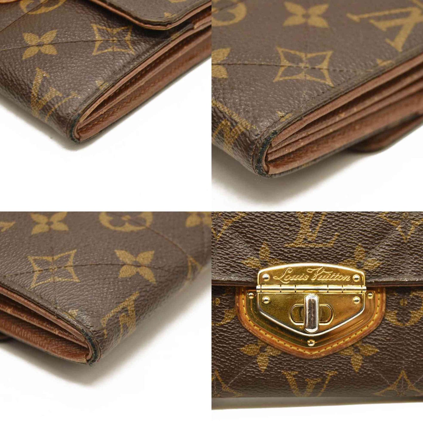 $1100 Louis Vuitton Monogram Etoile Sarah Wallet SP4111