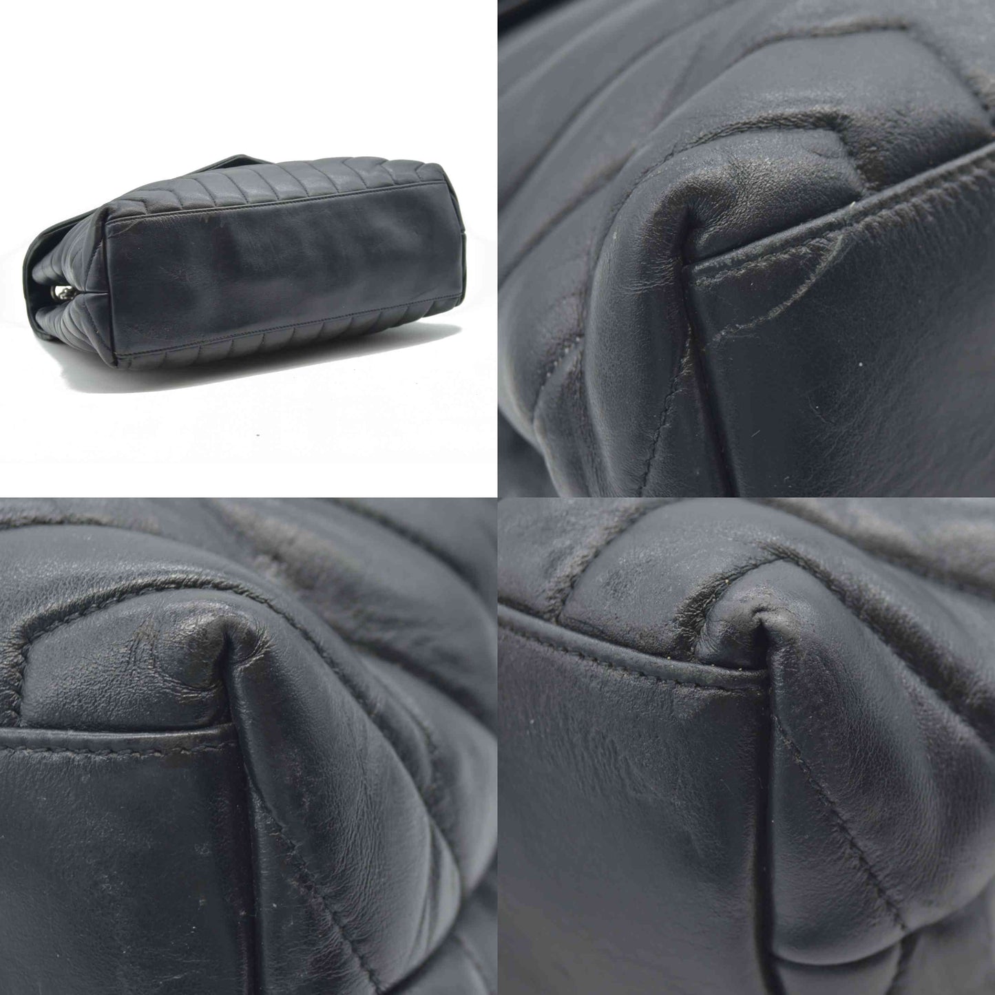 $2900 Saint Laurent Medium Loulou Matelassé Leather Shoulder Bag