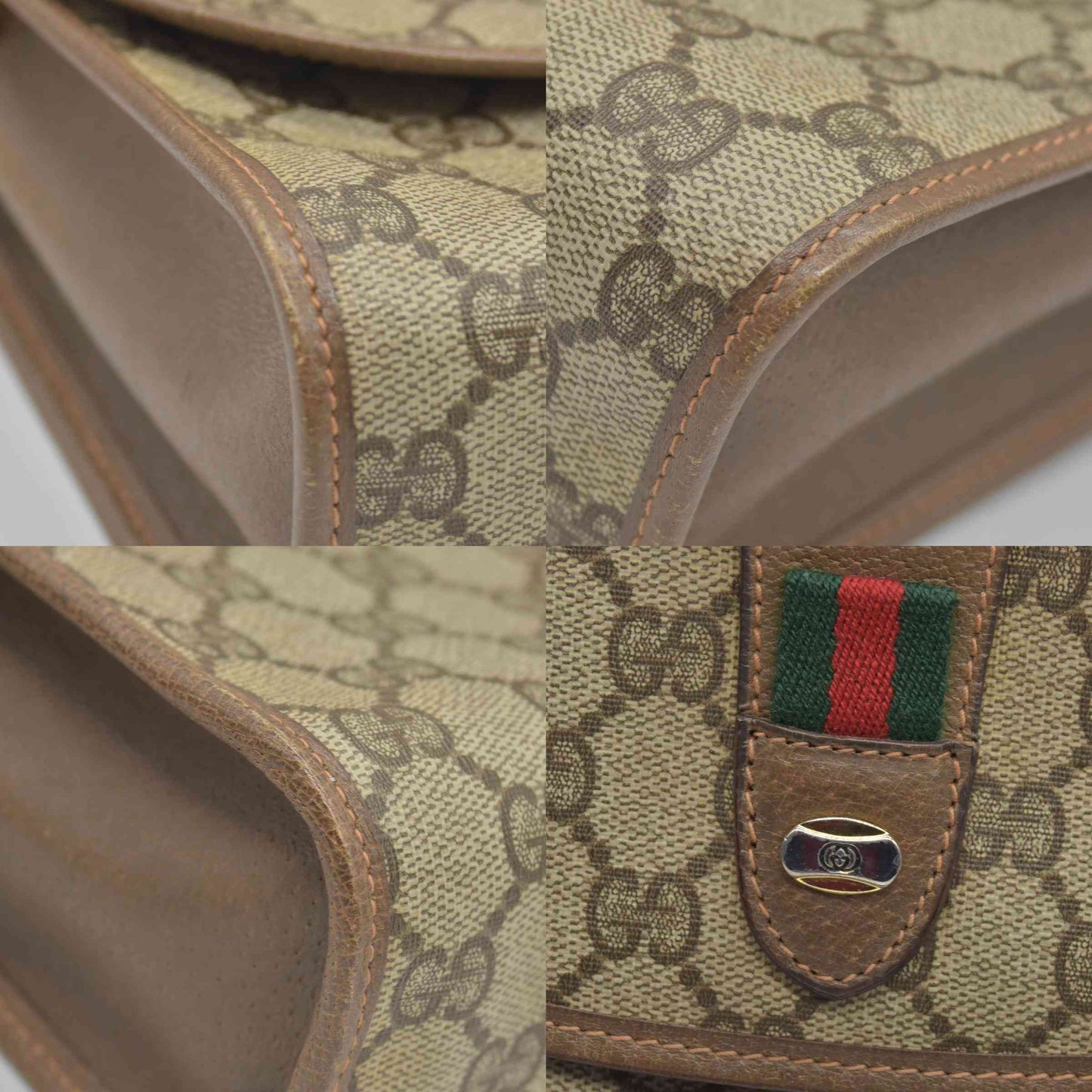 $990 Gucci Vintage GG Supreme Clutch CONSIGNMENT