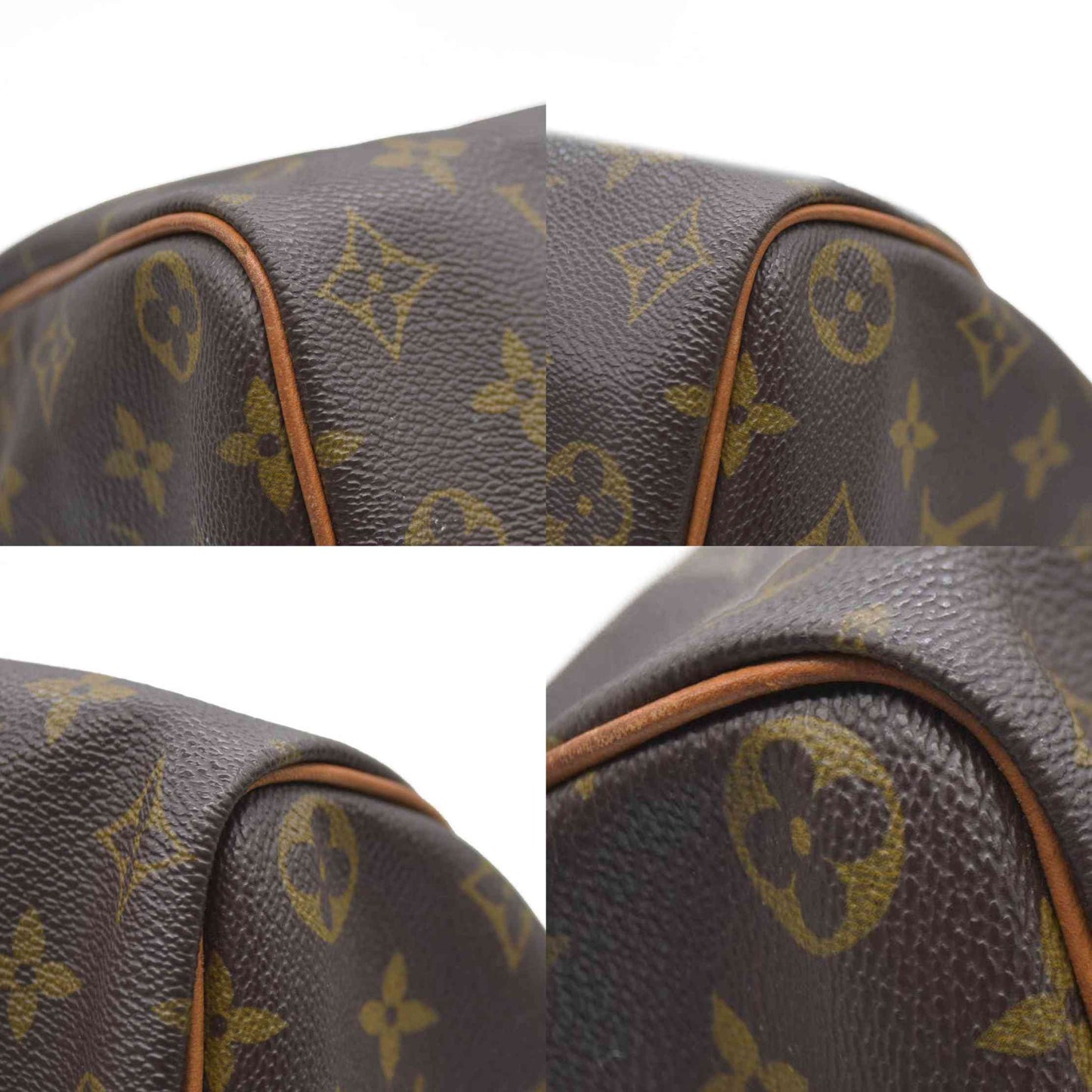 Louis Vuitton LV Hand Bag Speedy 35 Brown Monogram VI0972