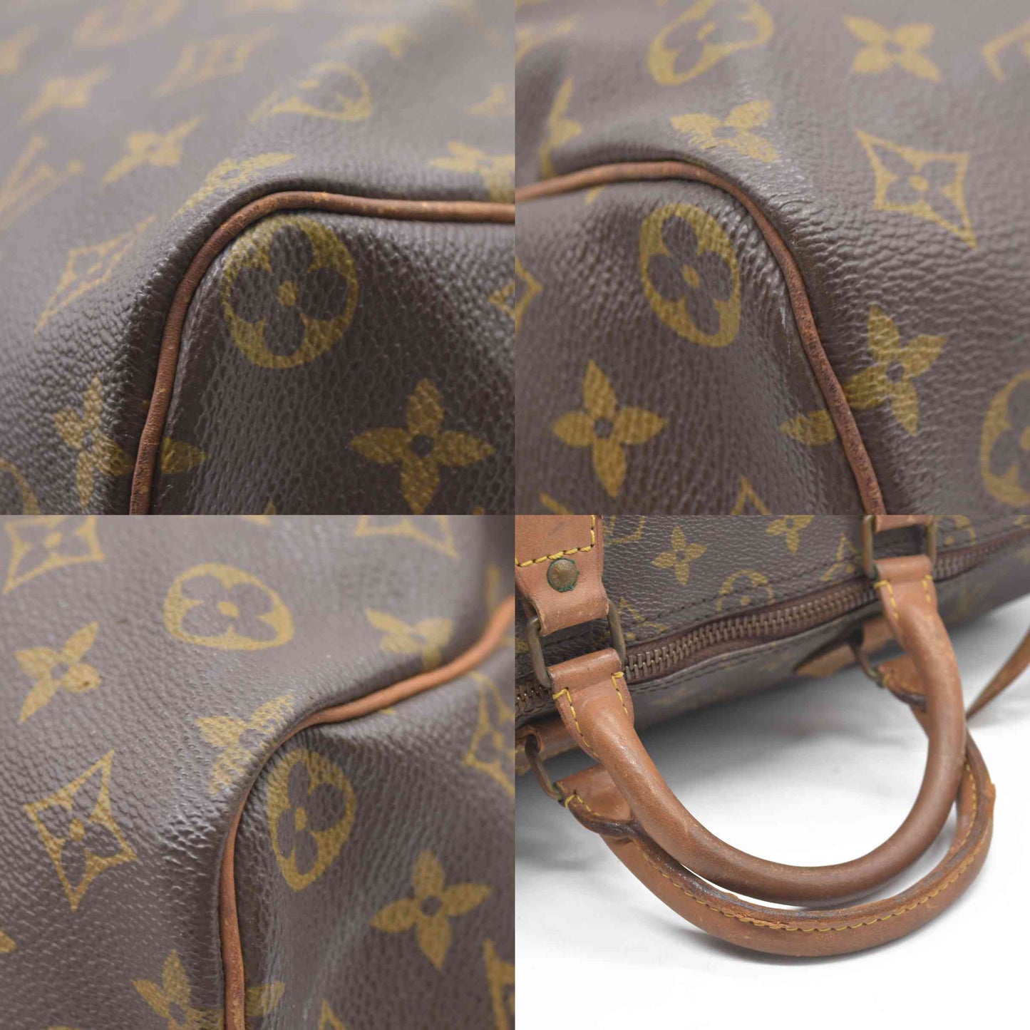 $1730 Louis Vuitton  Monogram Speedy 35 SD Vintage