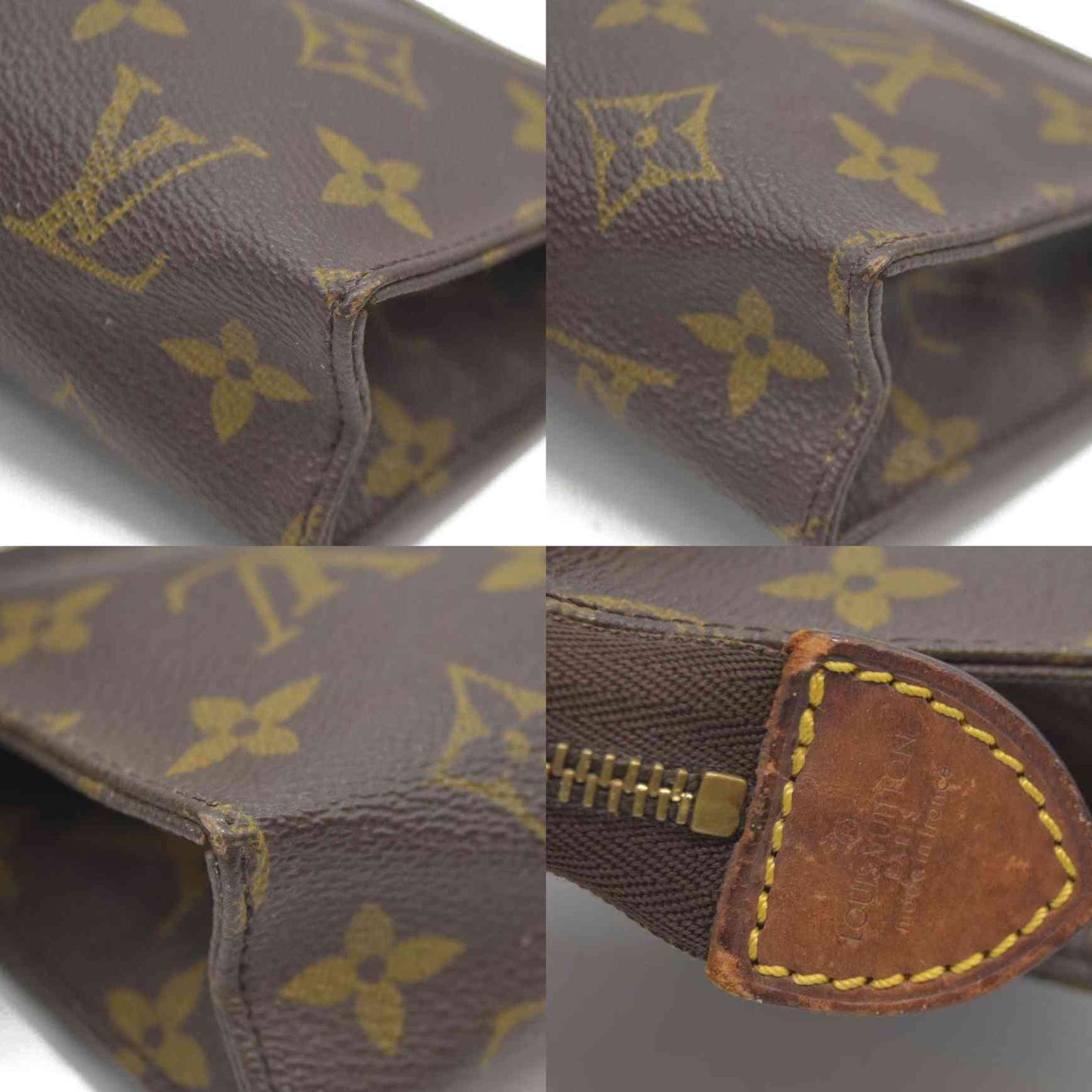 Louis Vuitton  Monogram Toiletry Pouch 15 TH8910