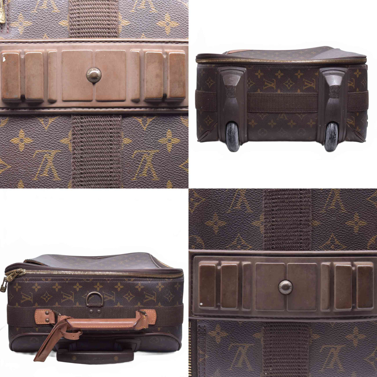 $3870 1999 Louis Vuitton Monogram Pegase 55 10021131 SP0939