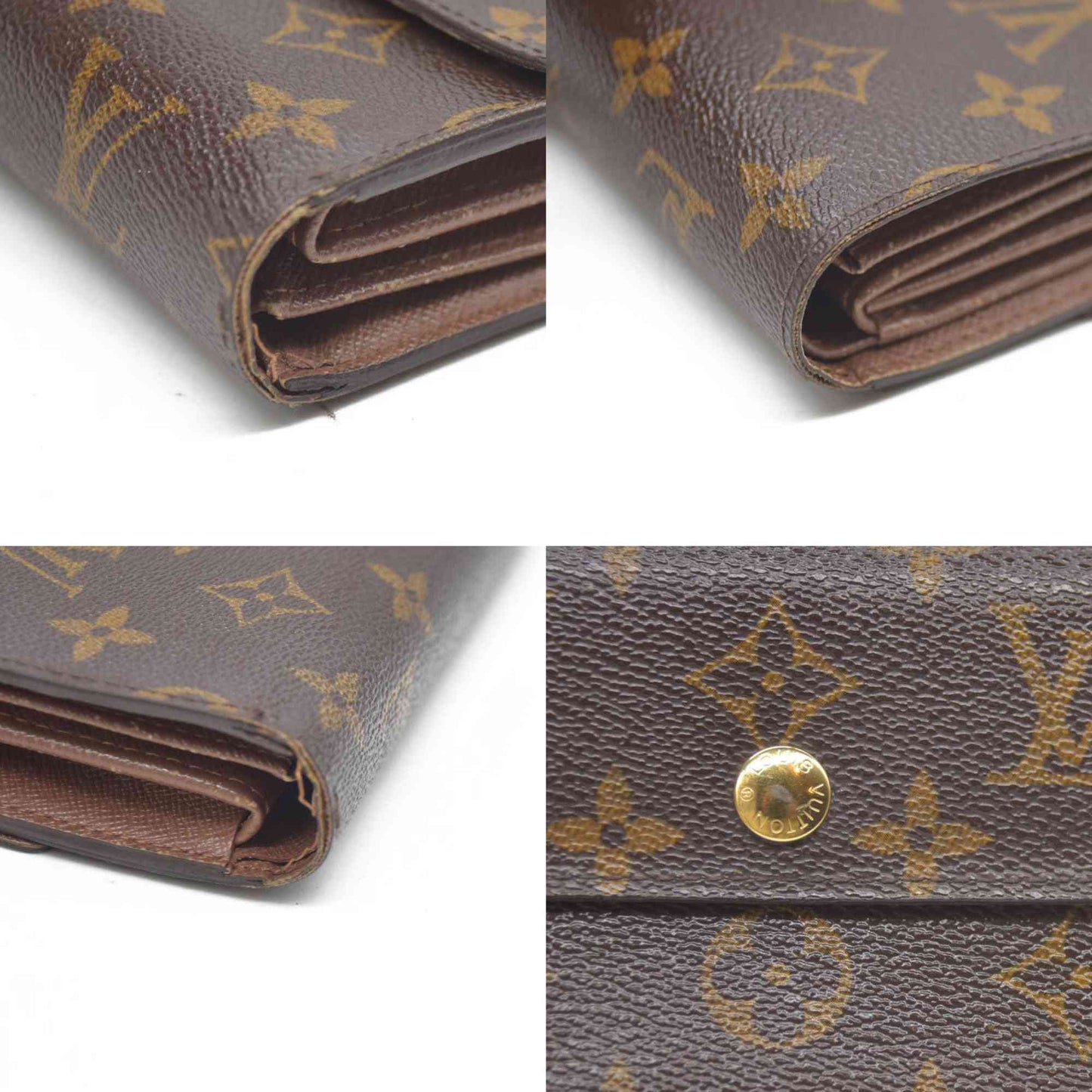 LOUIS VUITTON Monogram Alexandra Trifold Wallet