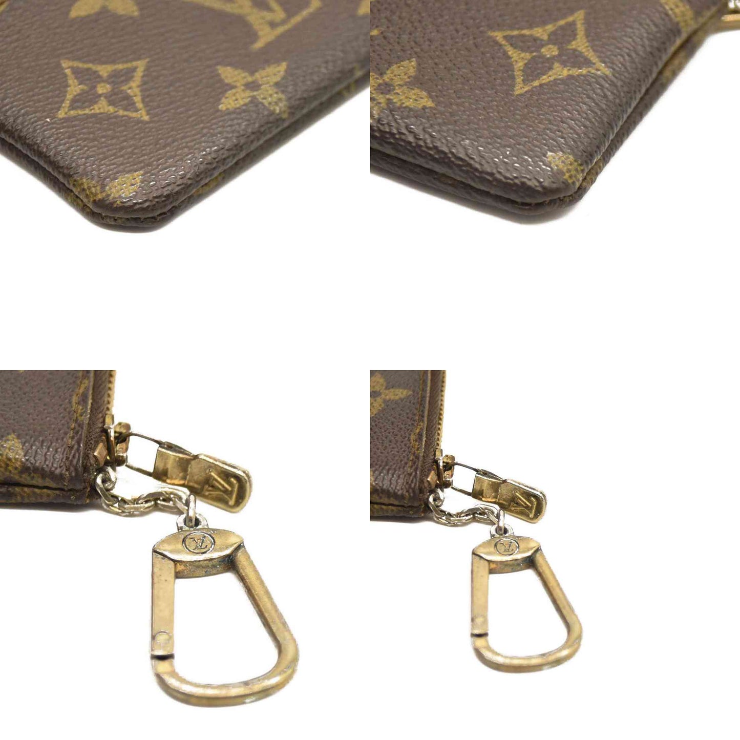 Louis Vuitton  Monogram Key Pouch 881ET