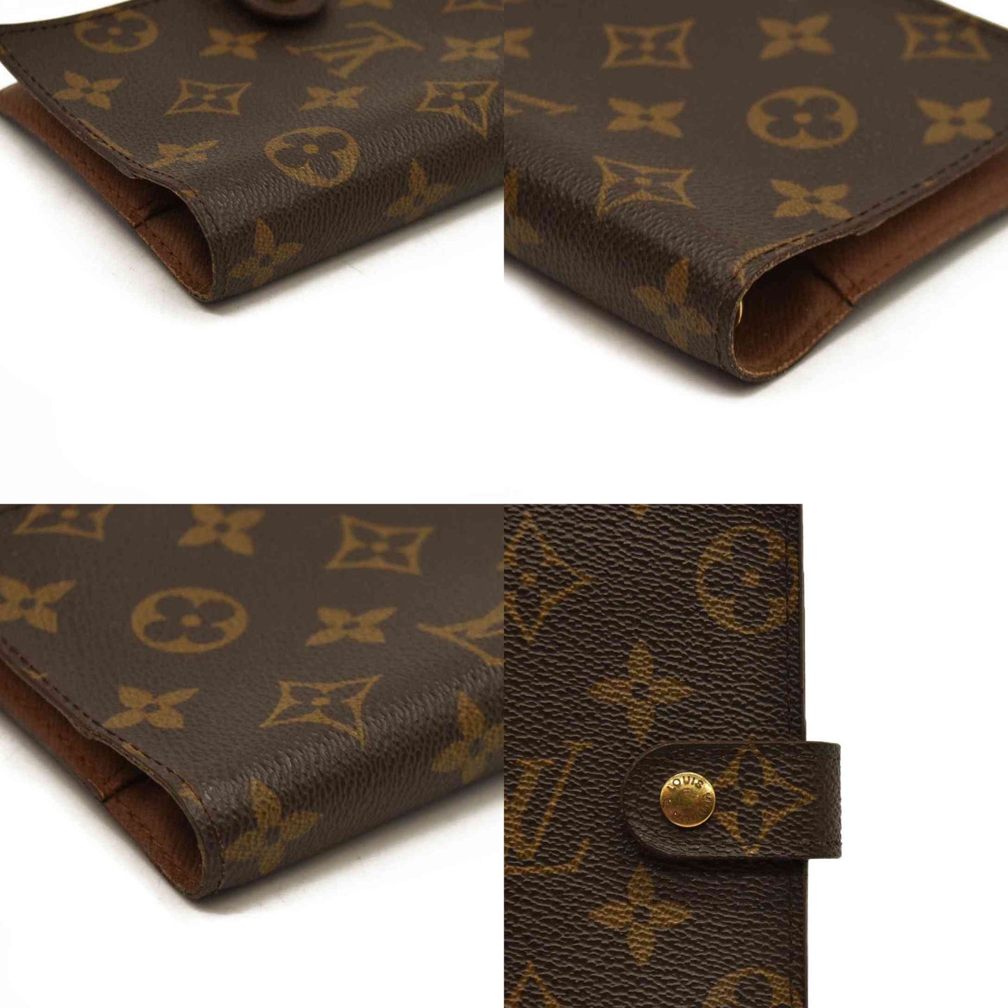 Louis Vuitton  Monogram Small Ring Agenda CA1927