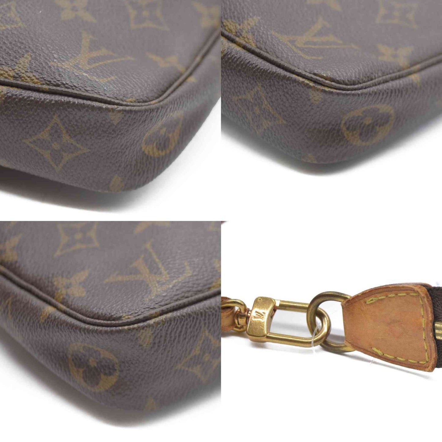 Louis Vuitton Pochette Accessories Brown Monogram VI0070
